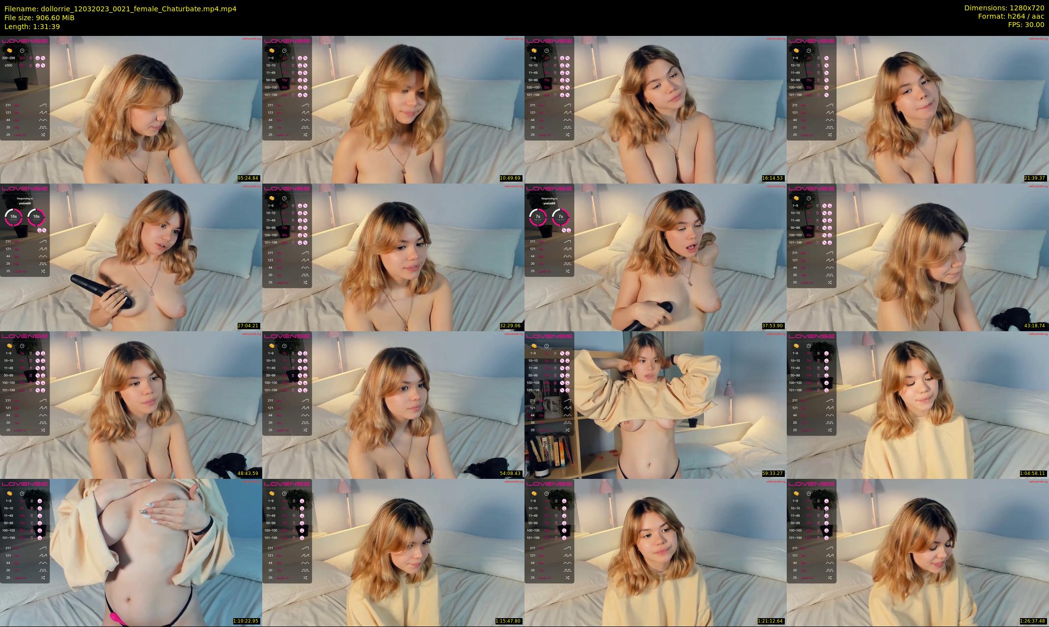 dollorrie — 92 minute Chaturbate couple cam show recording, 720p, Mar 12, 2023