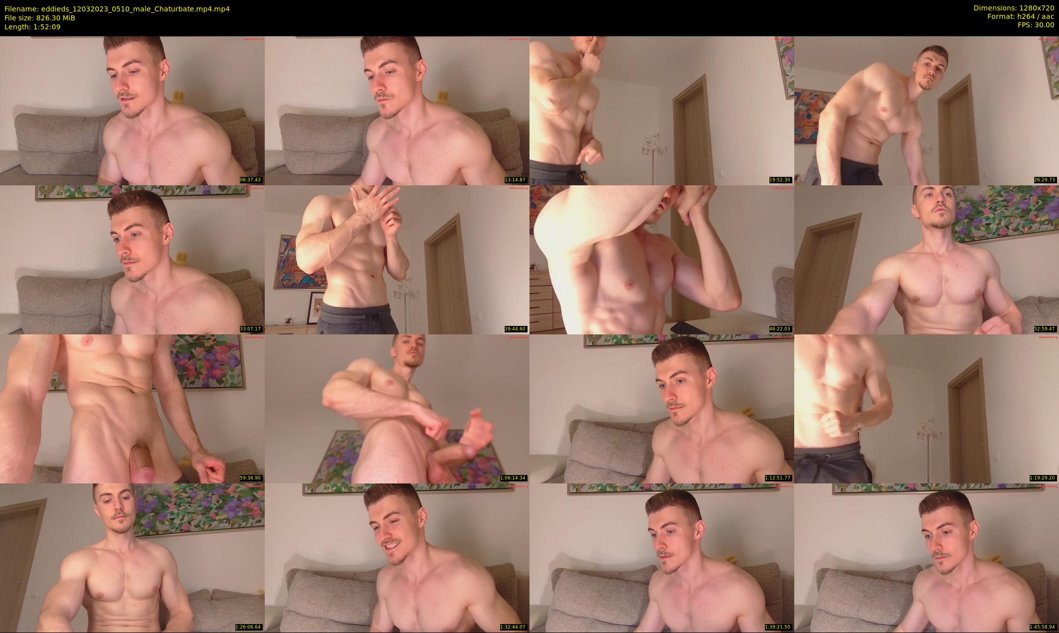 eddieds — 113 minute Chaturbate male cam show recording, 720p, Mar 12, 2023