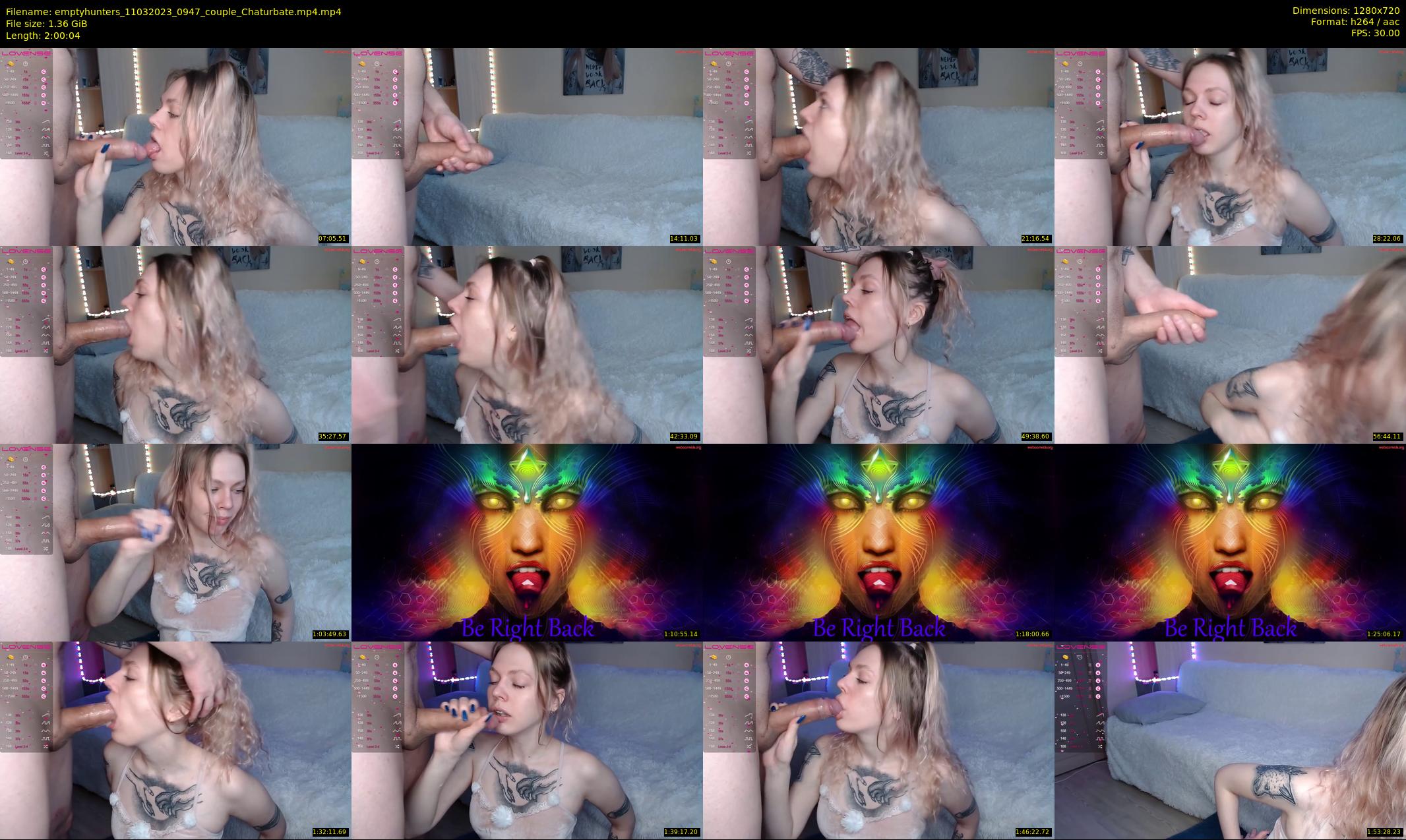 emptyhunters — 121 minute Chaturbate couple cam show recording, 720p, Mar 11, 2023
