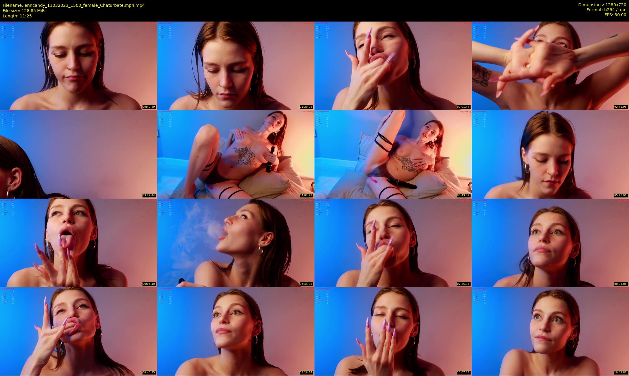 enncandy — 12 minute Chaturbate female cam show recording, 720p, Mar 11, 2023