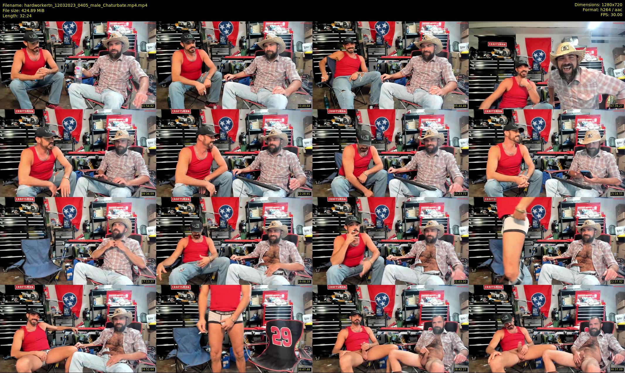 hardworkertn — 33 minute Chaturbate male cam show recording, 720p, Mar 12, 2023