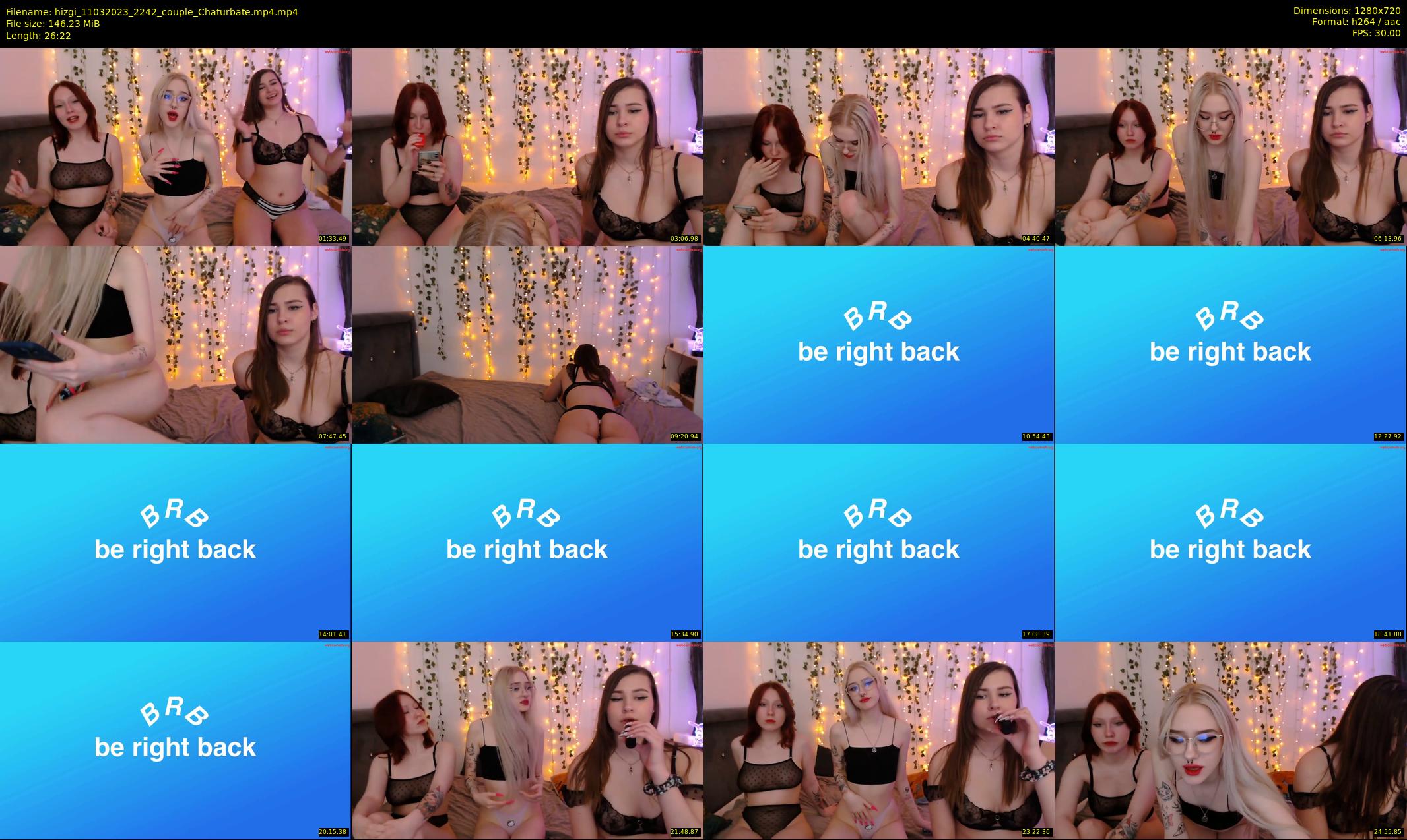 hizgi — 27 minute Chaturbate couple cam show recording, 720p, Mar 11, 2023