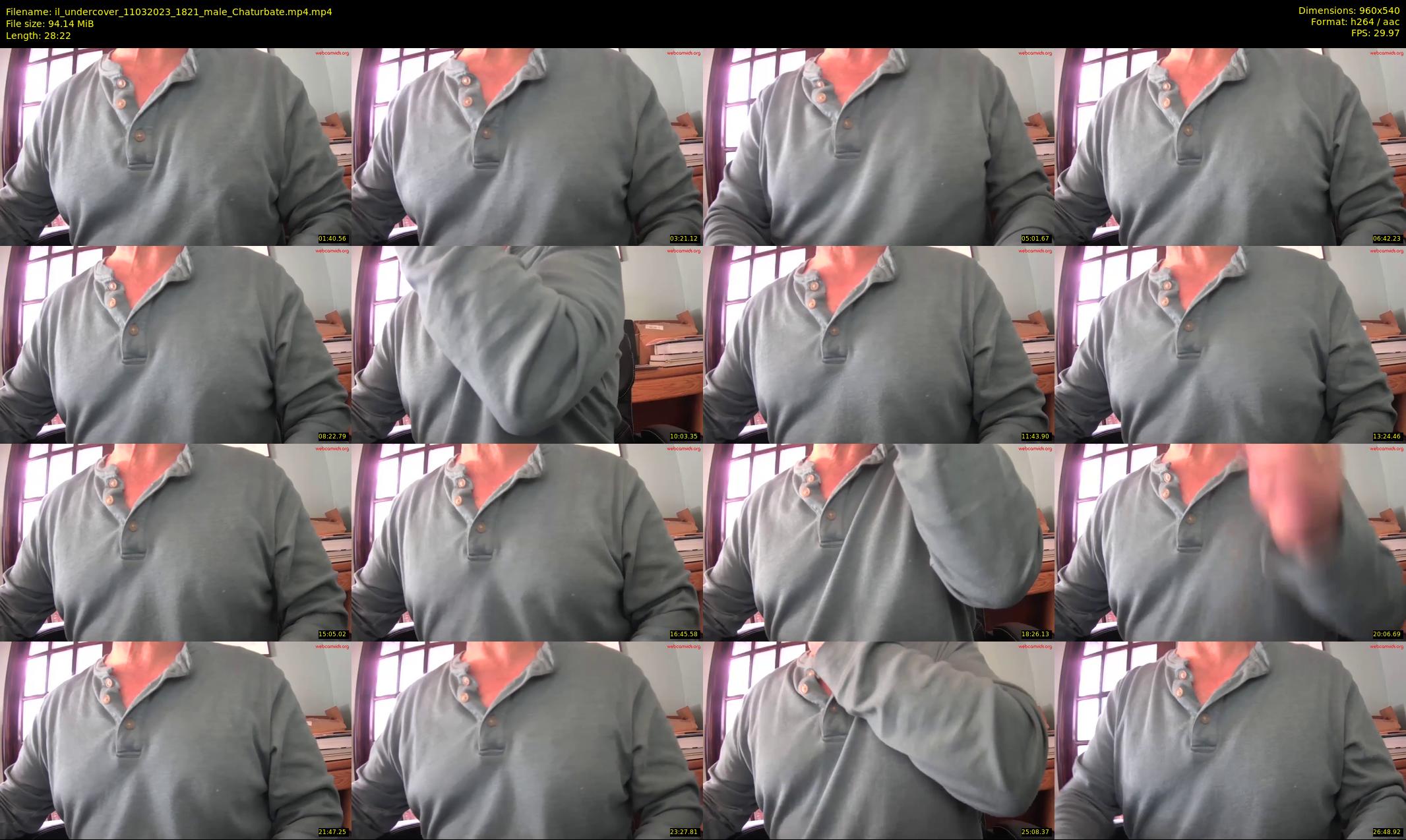 il_undercover — 29 minute Chaturbate male cam show recording, 480p, Mar 11, 2023