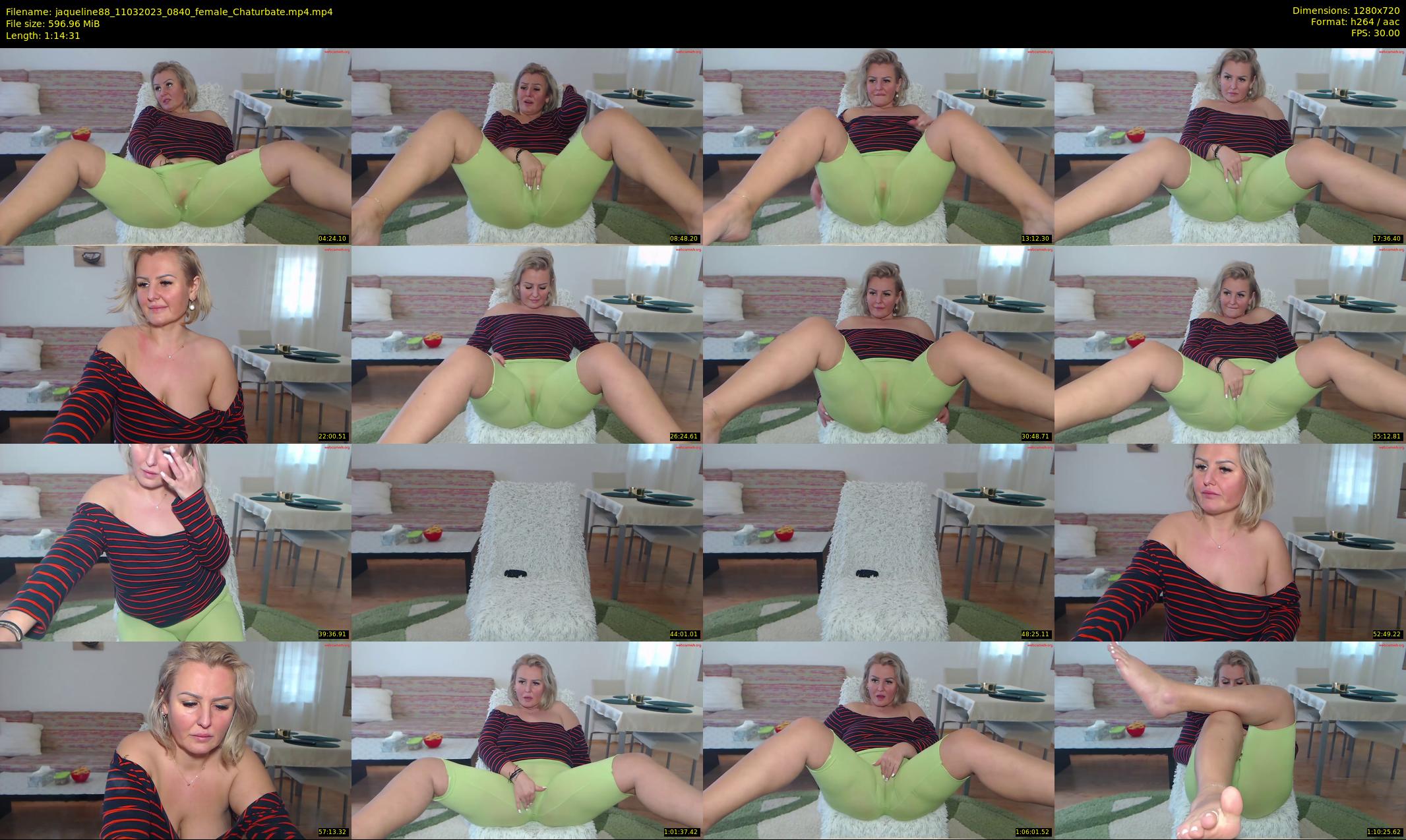 jaqueline88 — 75 minute Chaturbate female cam show recording, 720p, Mar 11, 2023