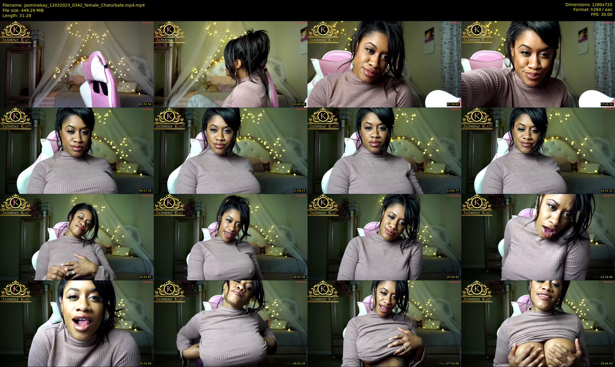 jasminekay — 32 minute Chaturbate female cam show recording, 720p, Mar 12, 2023