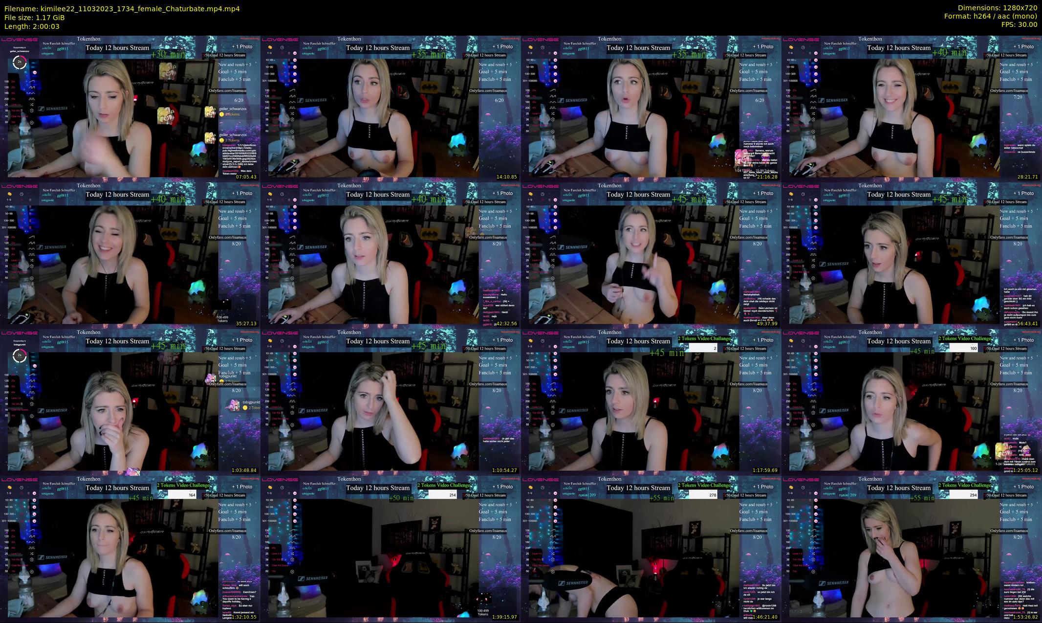 kimilee22 — 121 minute Chaturbate female cam show recording, 720p, Mar 11, 2023