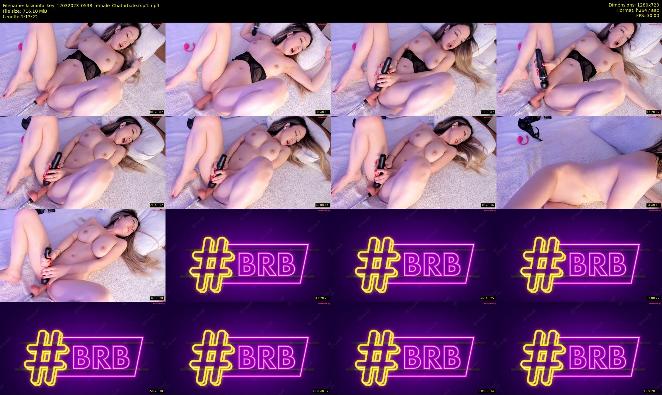 kisimoto_key — 74 minute Chaturbate female cam show recording, 720p, Mar 12, 2023