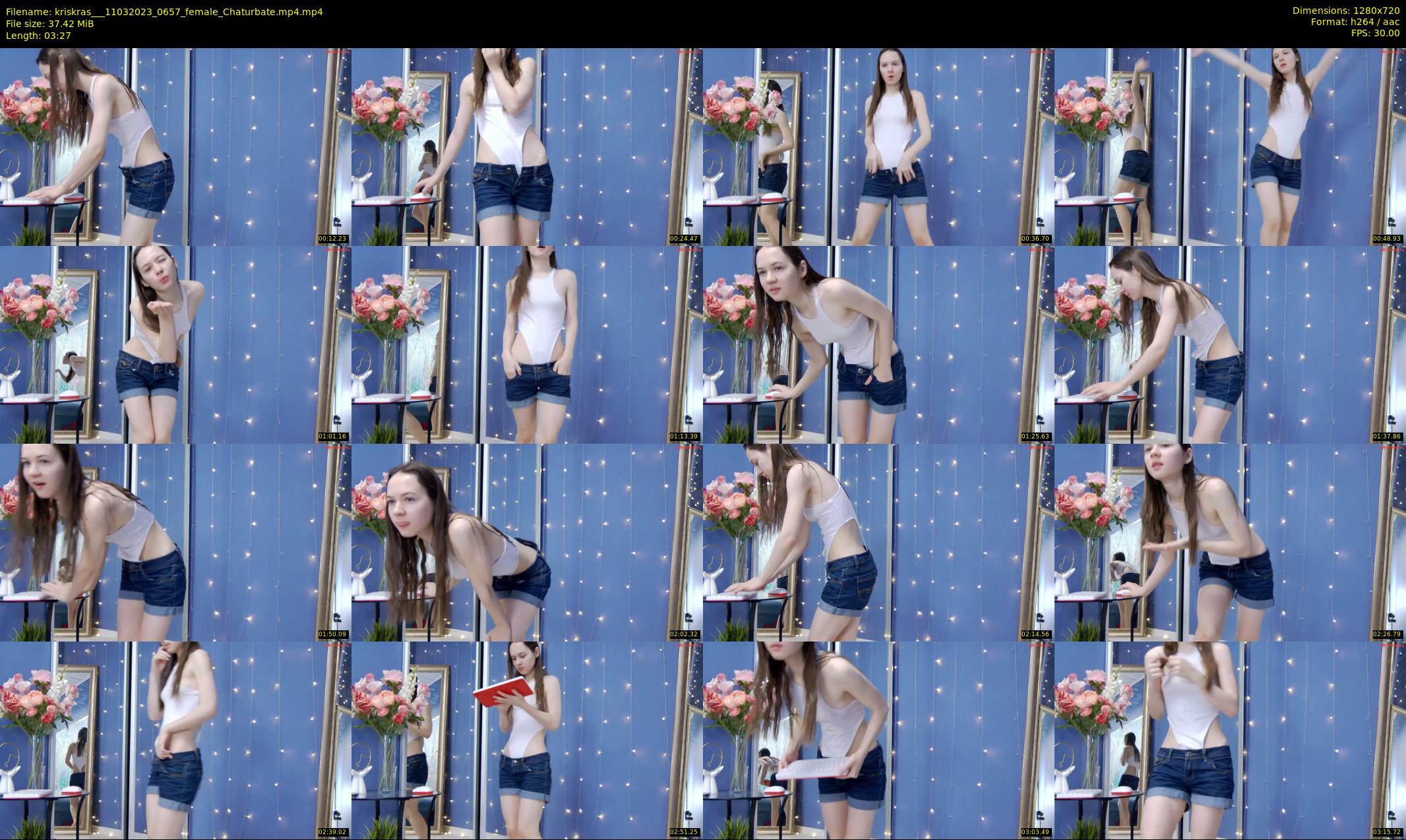 kriskras__ — 4 minute Chaturbate female cam show recording, 720p, Mar 11, 2023