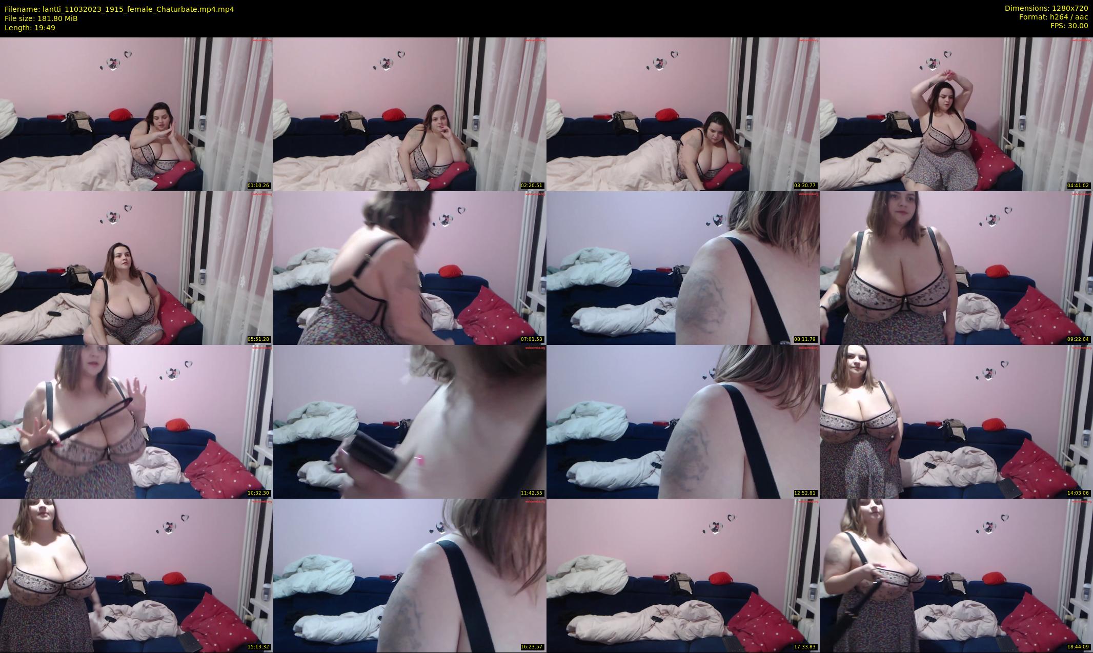 lantti — 20 minute Chaturbate female cam show recording, 720p, Mar 11, 2023