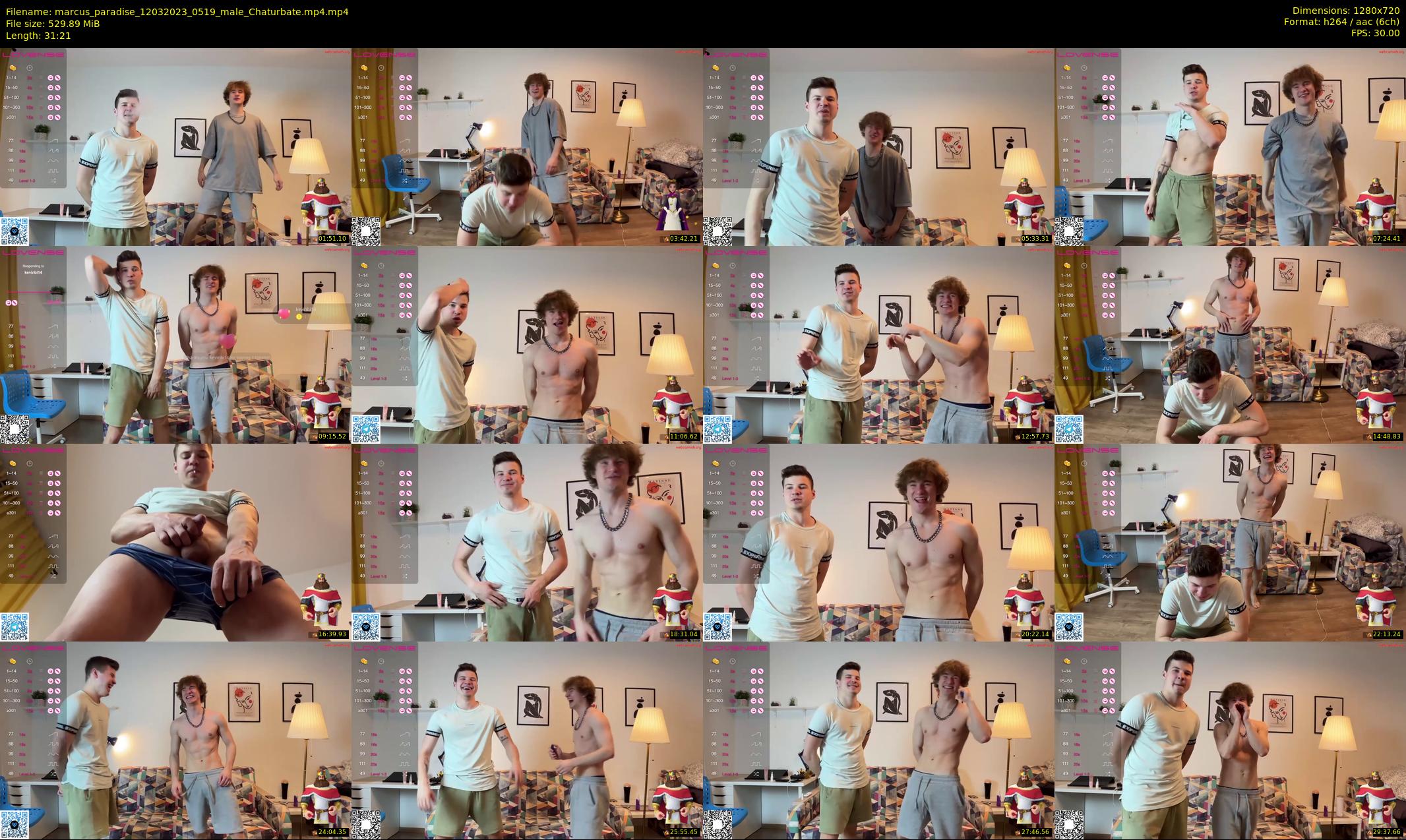 marcus_paradise — 32 minute Chaturbate male cam show recording, 720p, Mar 12, 2023