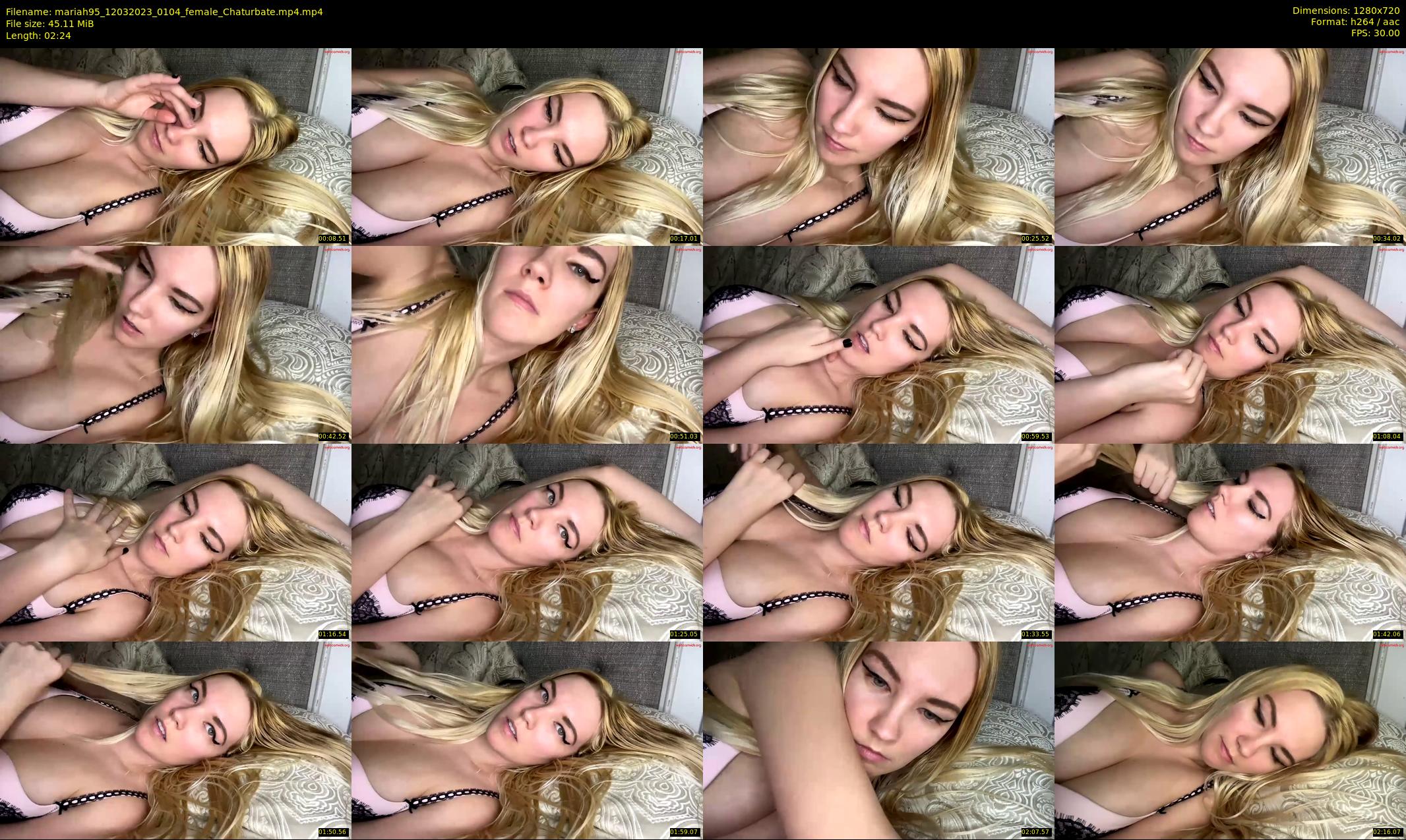 mariah95 — 3 minute Chaturbate female cam show recording, 720p, Mar 12, 2023