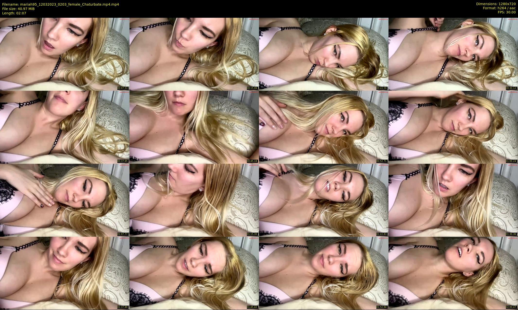mariah95 — 3 minute Chaturbate female cam show recording, 720p, Mar 12, 2023