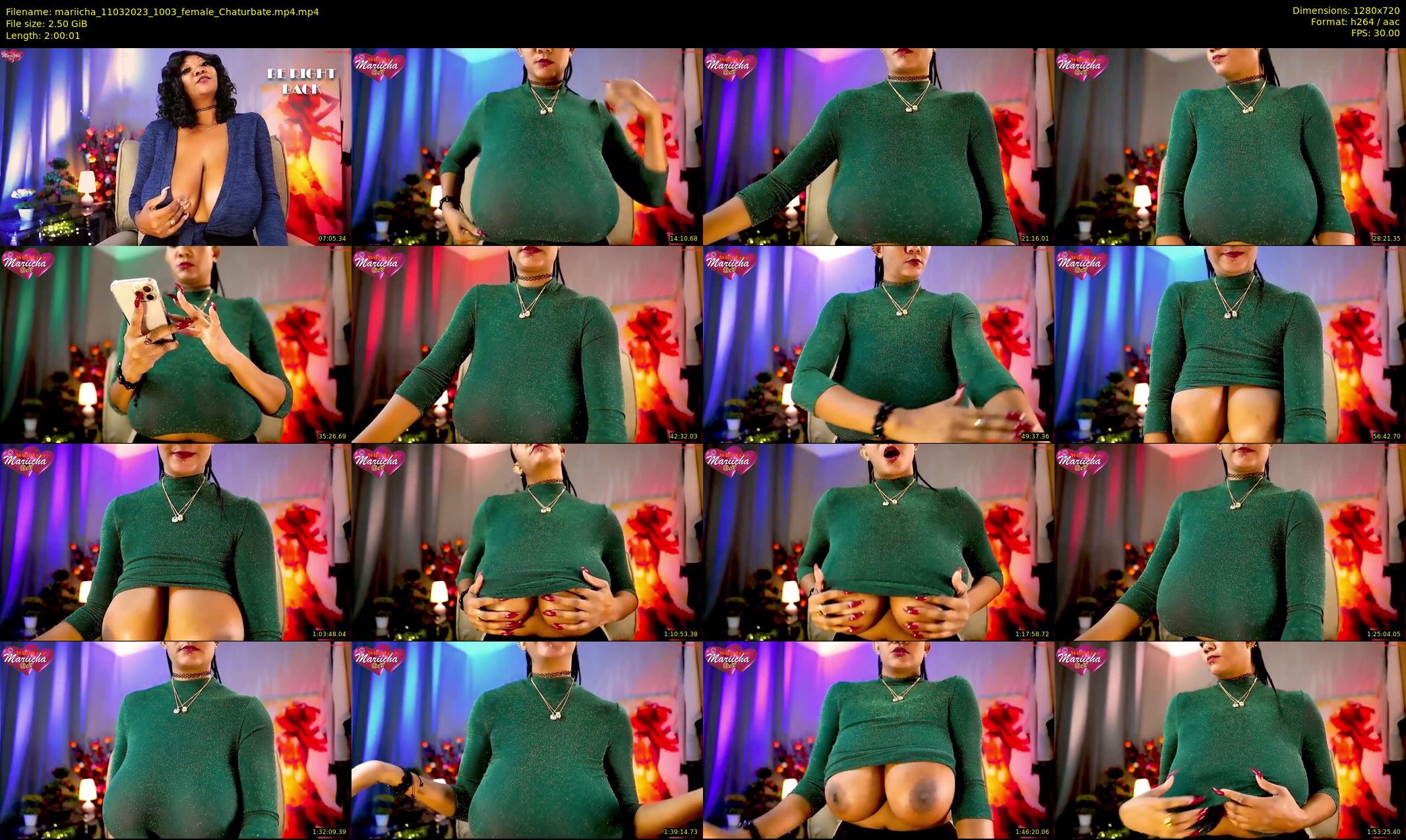 mariicha — 121 minute Chaturbate female cam show recording, 720p, Mar 11, 2023