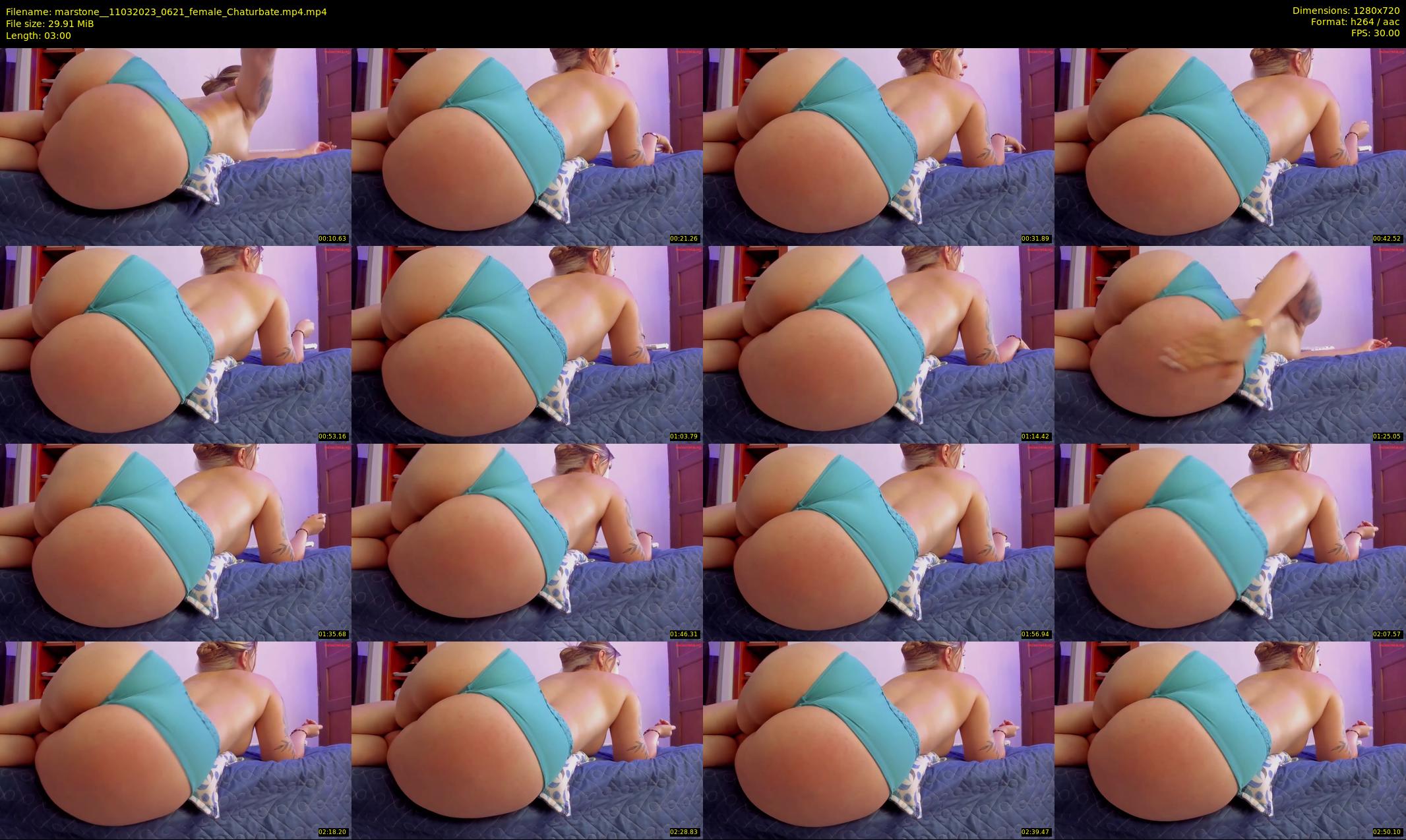 marstone_ — 3 minute Chaturbate female cam show recording, 720p, Mar 11, 2023
