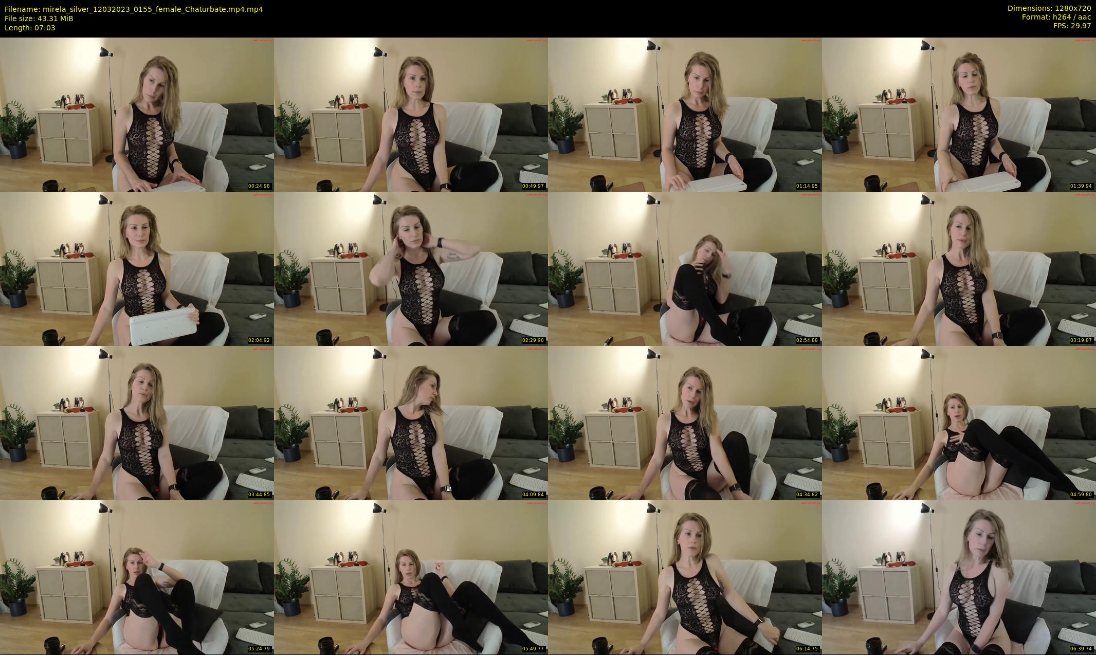 mirela_silver — 8 minute Chaturbate female cam show recording, 720p, Mar 12, 2023