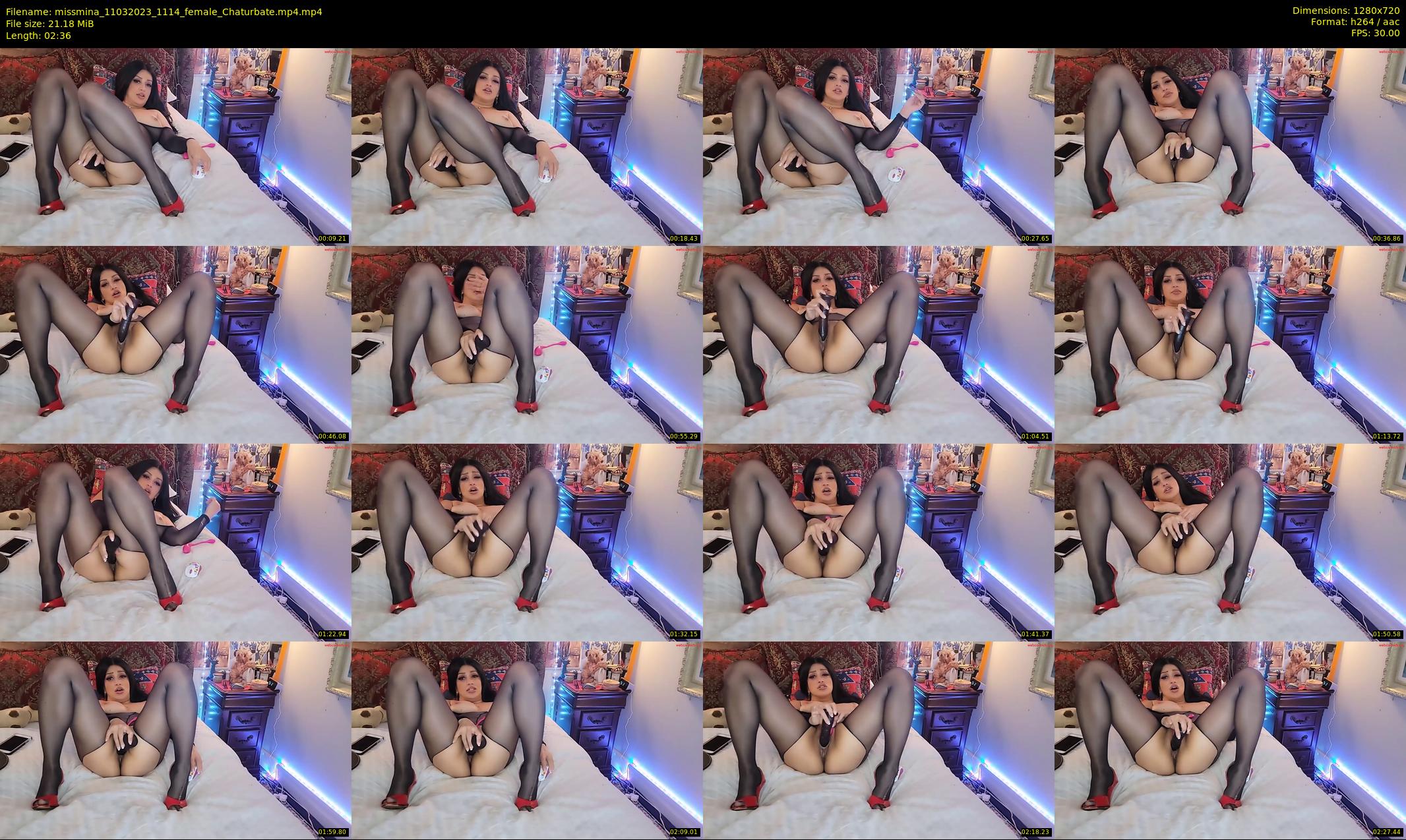missmina — 3 minute Chaturbate female cam show recording, 720p, Mar 11, 2023