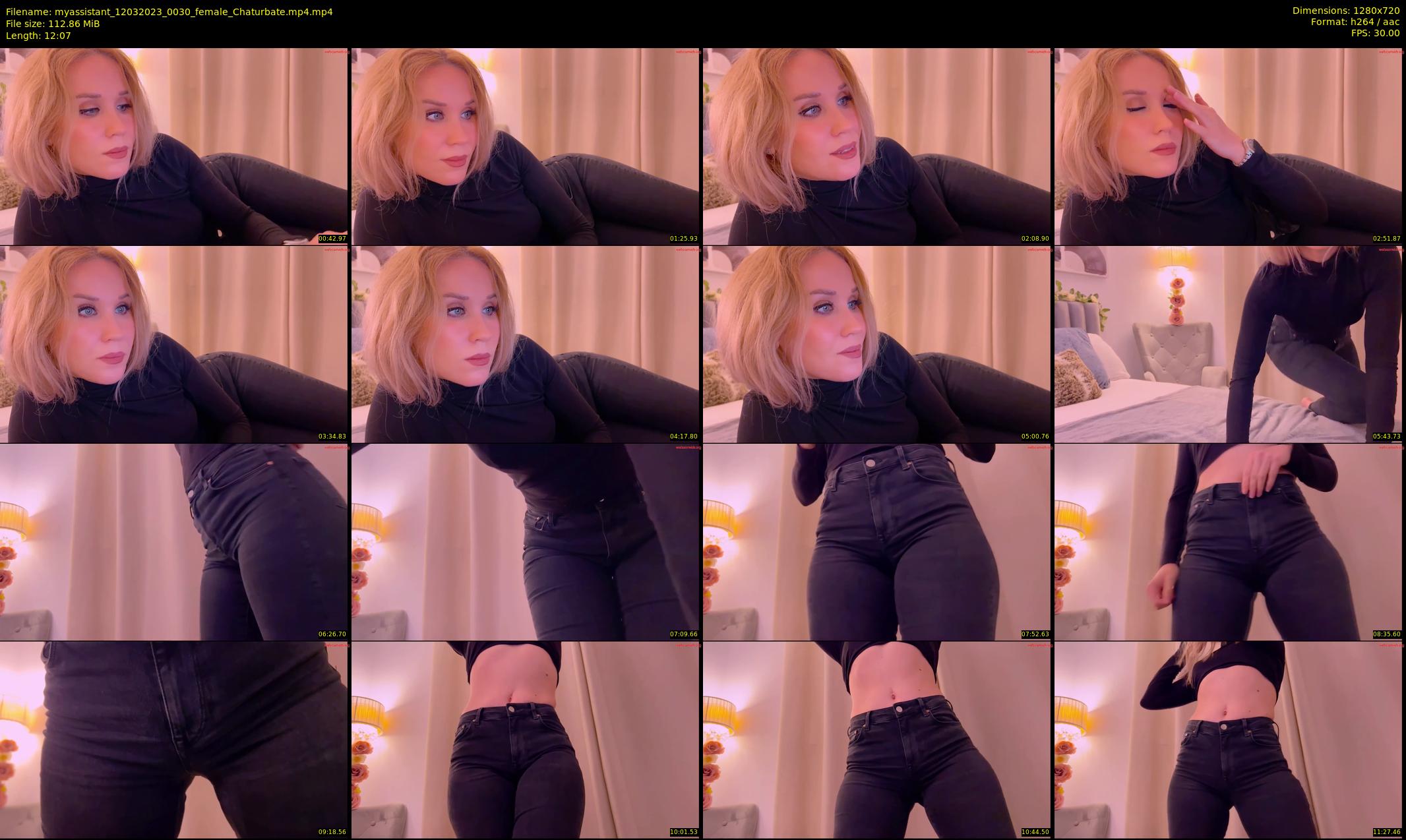 myassistant — 13 minute Chaturbate female cam show recording, 720p, Mar 12, 2023