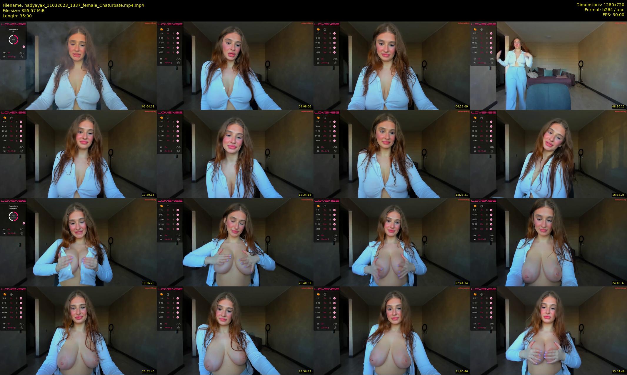 nadyayax — 35 minute Chaturbate female cam show recording, 720p, Mar 11, 2023