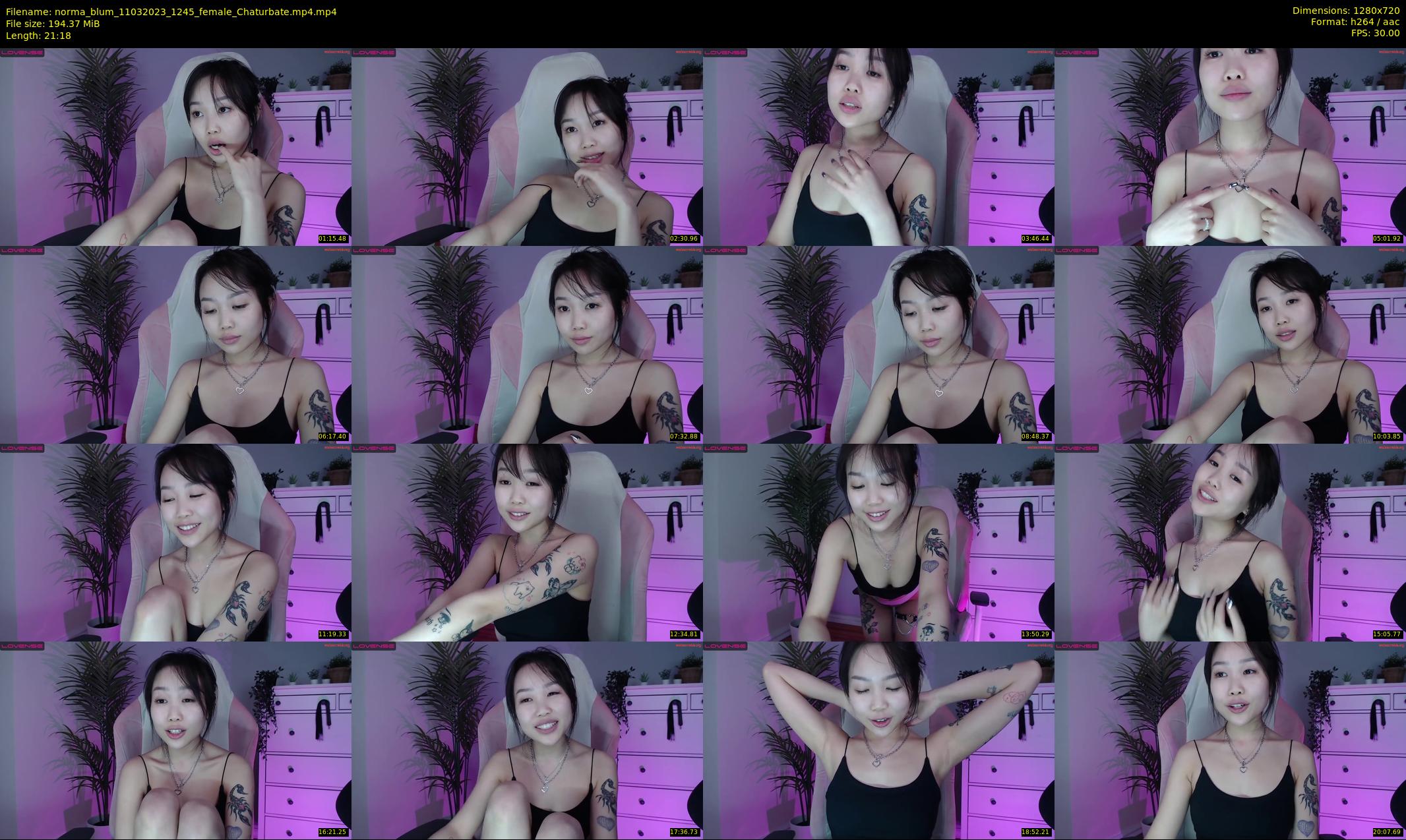 norma_blum — 22 minute Chaturbate female cam show recording, 720p, Mar 11, 2023