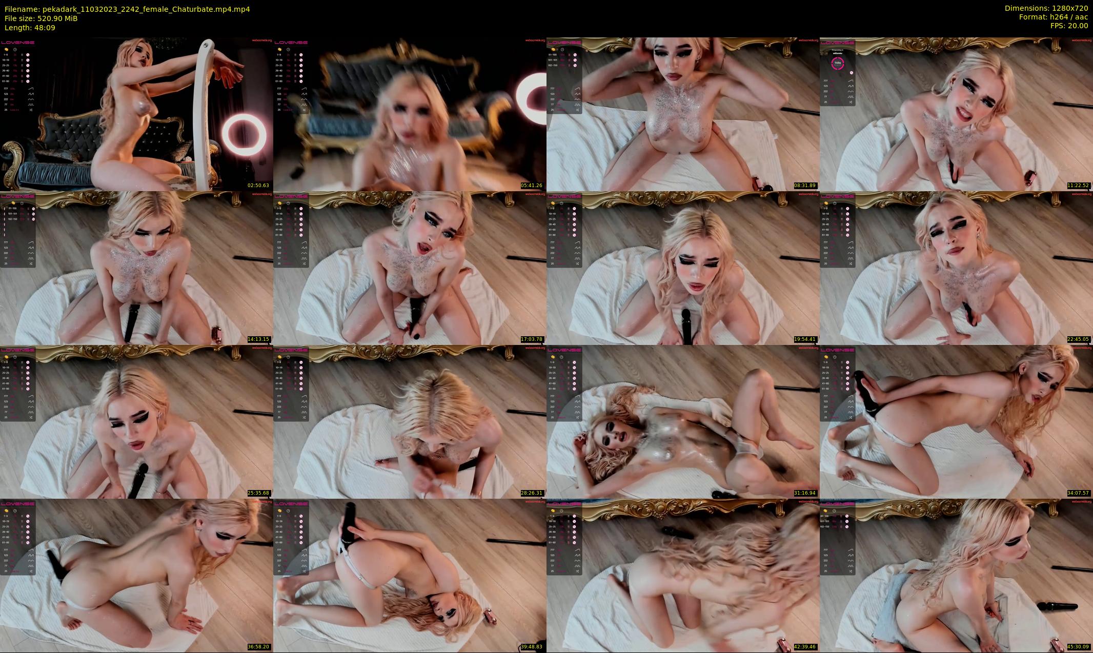 pekadark — 49 minute Chaturbate female cam show recording, 720p, Mar 11, 2023