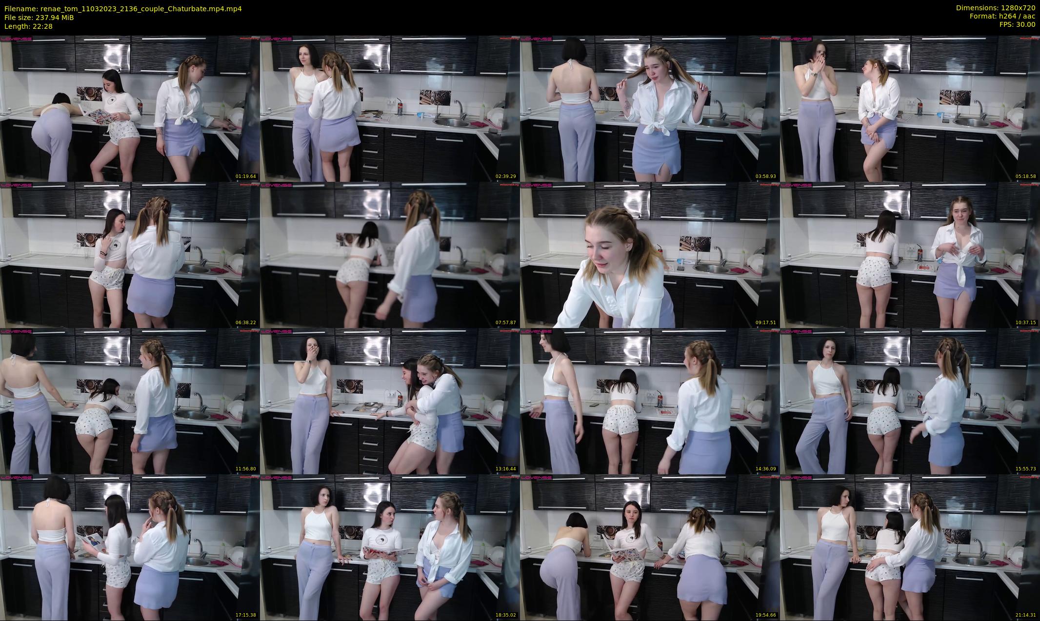 renae_tom — 23 minute Chaturbate couple cam show recording, 720p, Mar 11, 2023