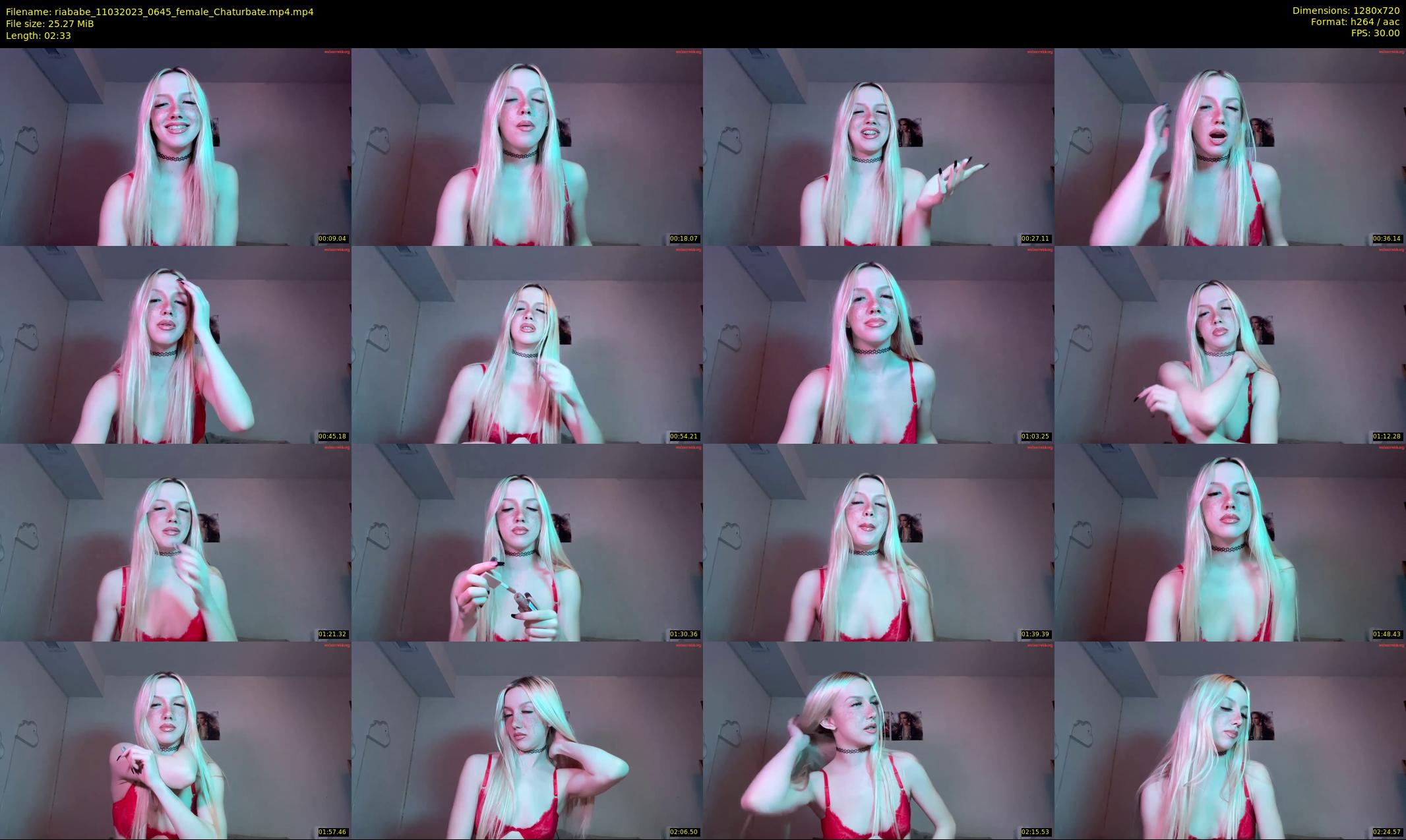 riababe — 3 minute Chaturbate female cam show recording, 720p, Mar 11, 2023