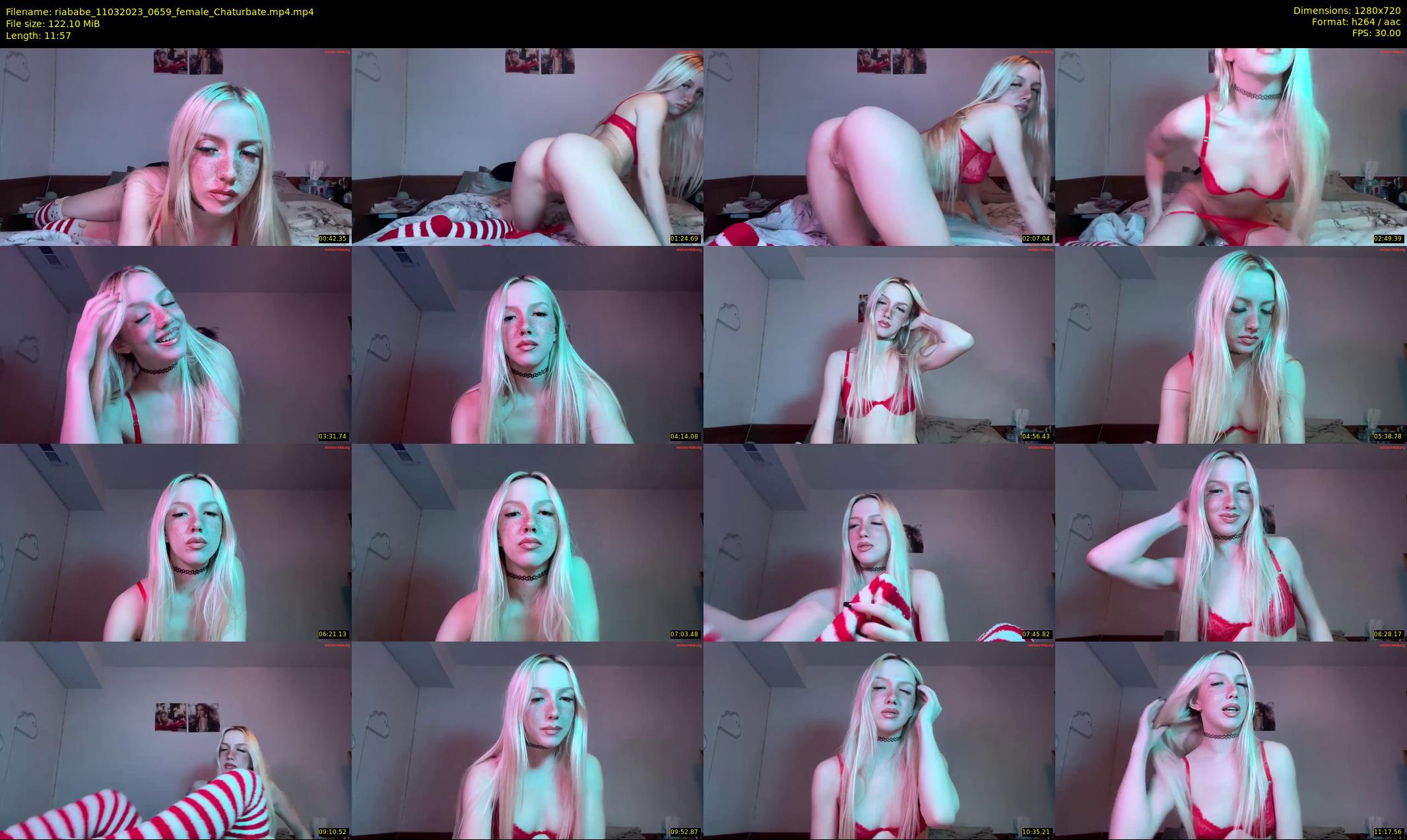 riababe — 12 minute Chaturbate female cam show recording, 720p, Mar 11, 2023