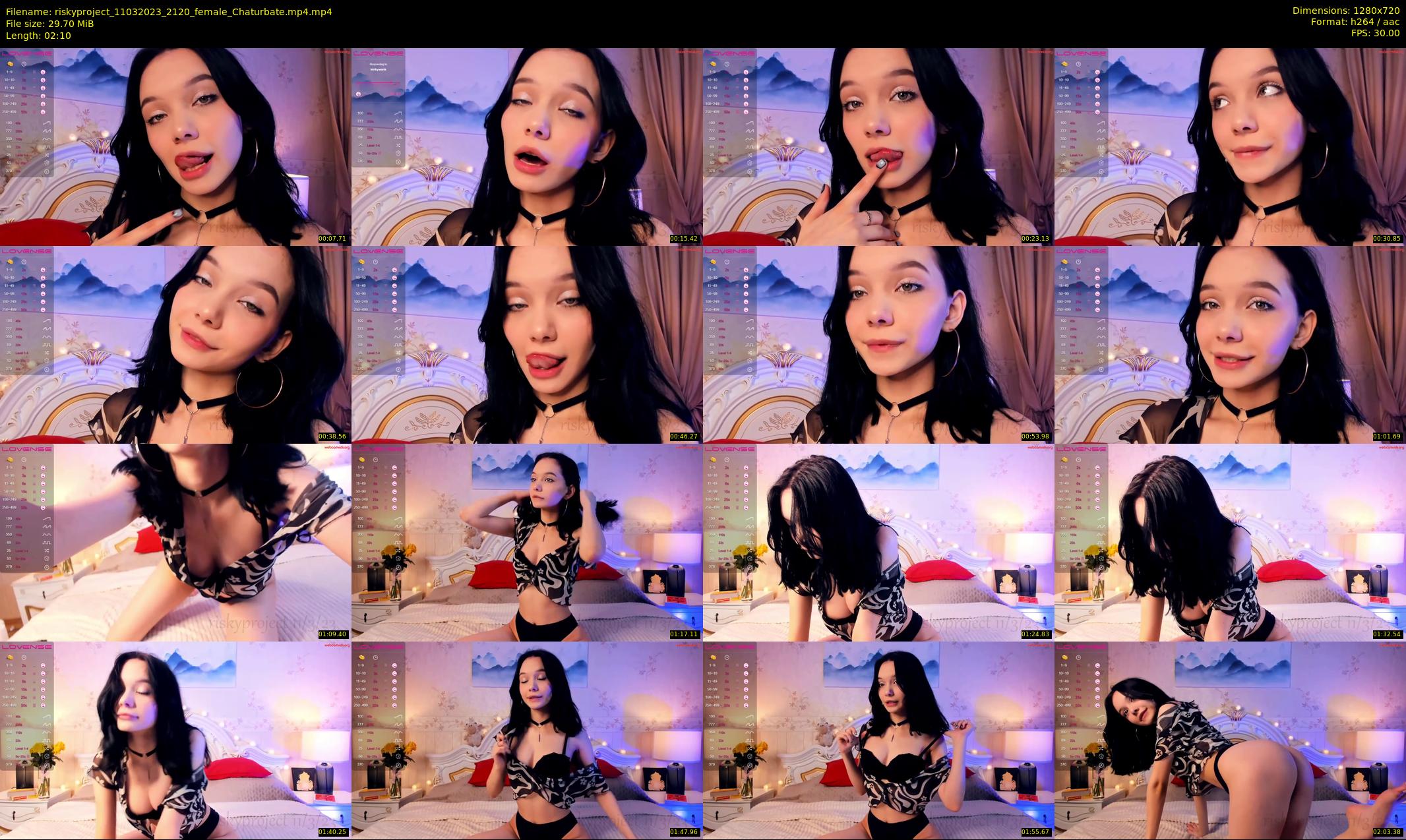 riskyproject — 3 minute Chaturbate couple cam show recording, 720p, Mar 11, 2023
