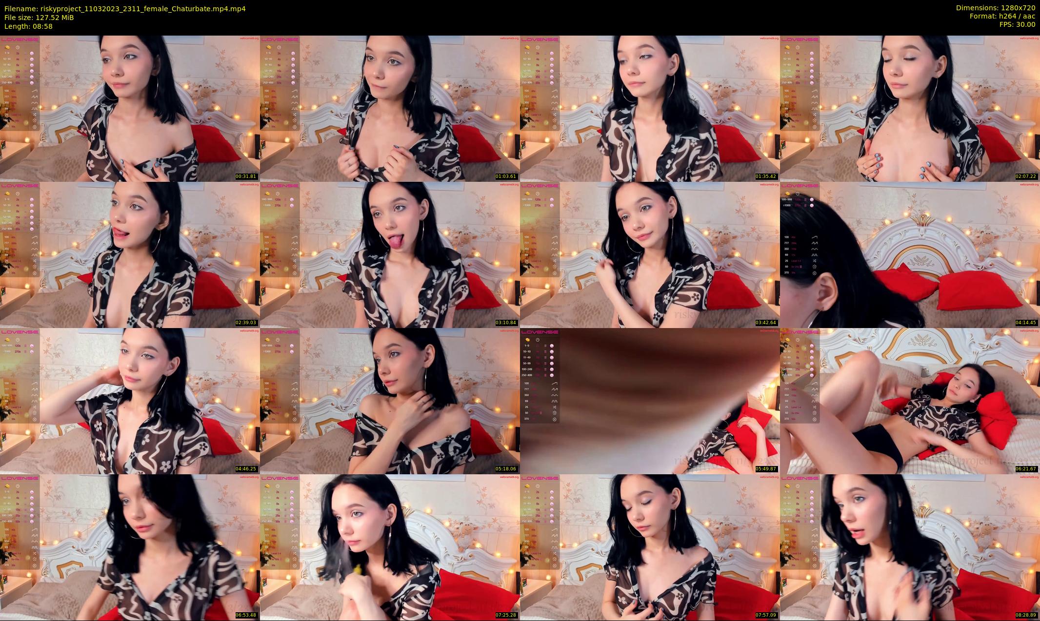 riskyproject — 9 minute Chaturbate couple cam show recording, 720p, Mar 11, 2023