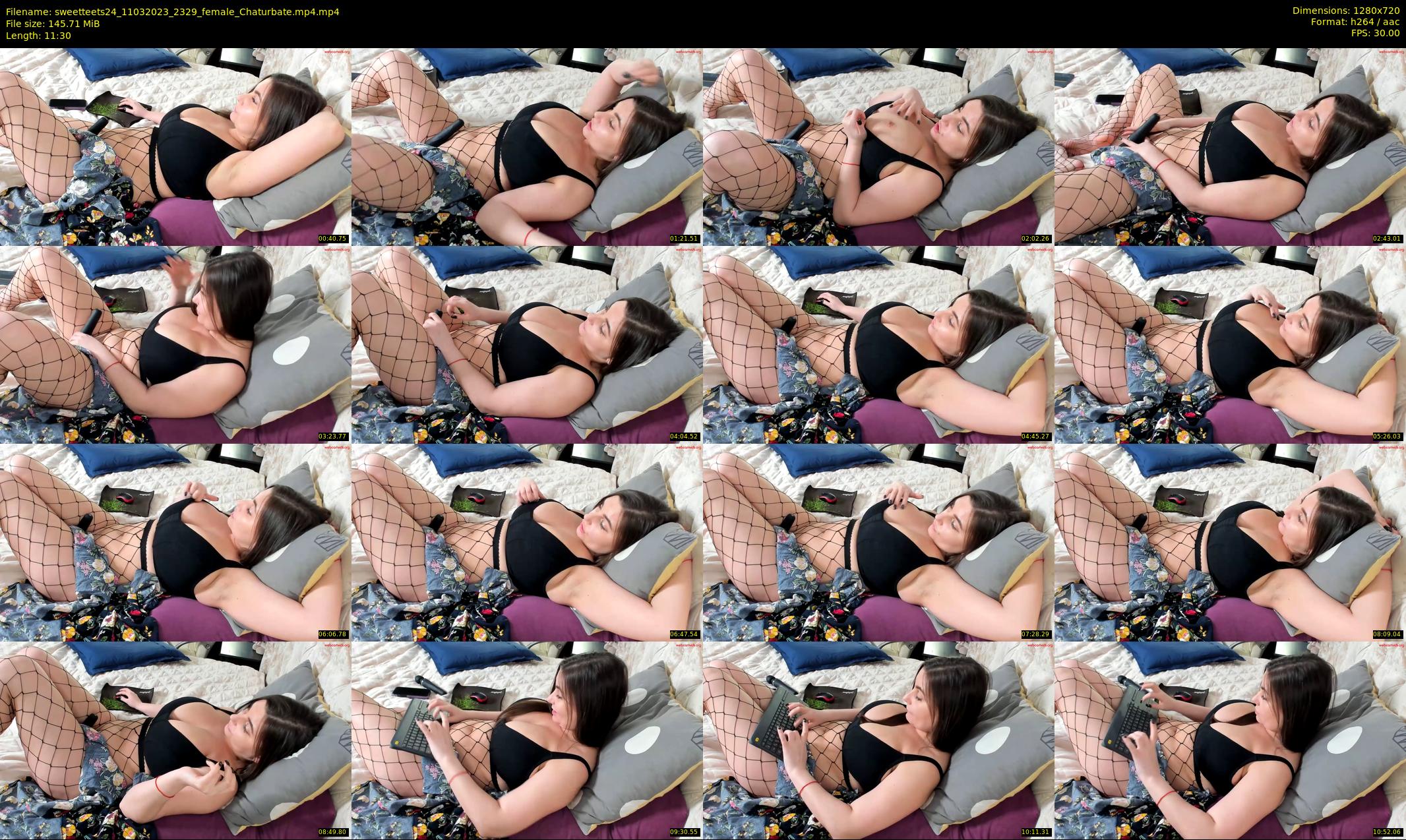 sweetteets24 — 12 minute Chaturbate female cam show recording, 720p, Mar 11, 2023
