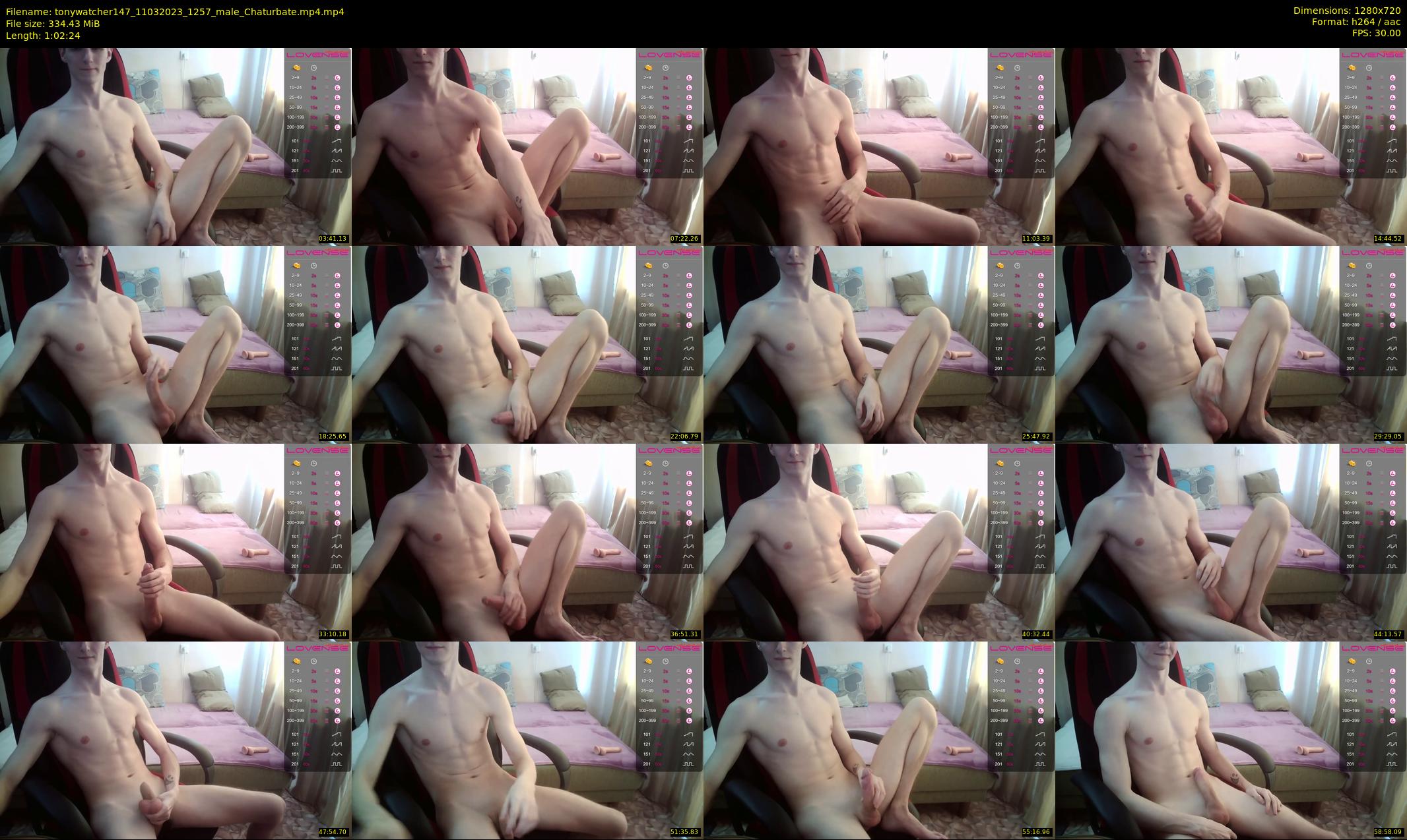 tonywatcher147 — 63 minute Chaturbate male cam show recording, 720p, Mar 11, 2023