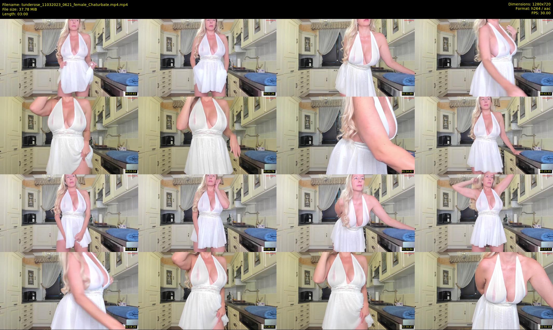 tunderose — 3 minute Chaturbate female cam show recording, 720p, Mar 11, 2023