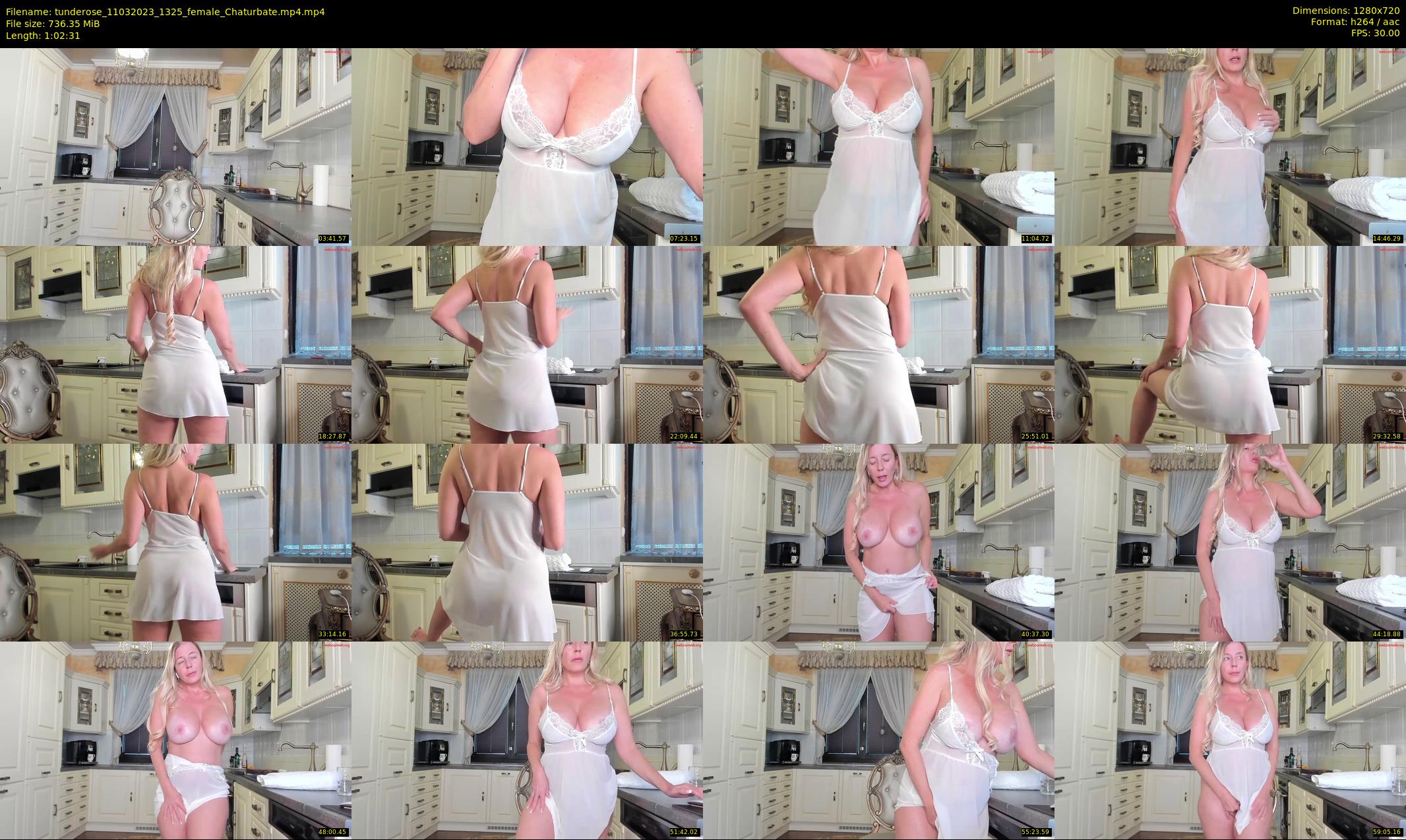 tunderose — 63 minute Chaturbate female cam show recording, 720p, Mar 11, 2023