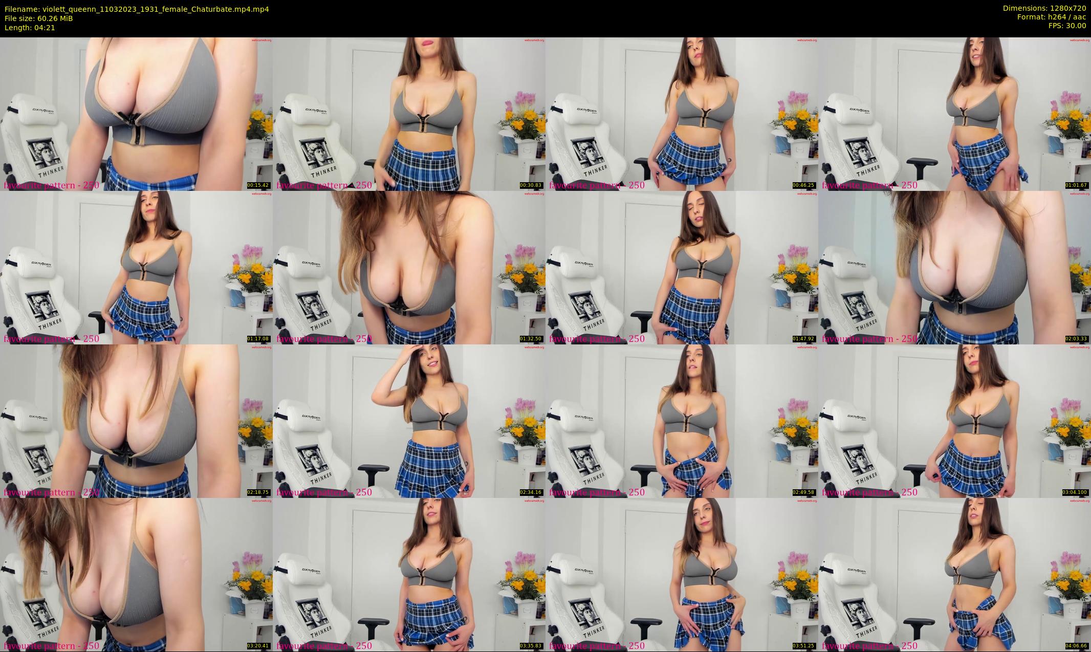 violett_queenn — 5 minute Chaturbate female cam show recording, 720p, Mar 11, 2023
