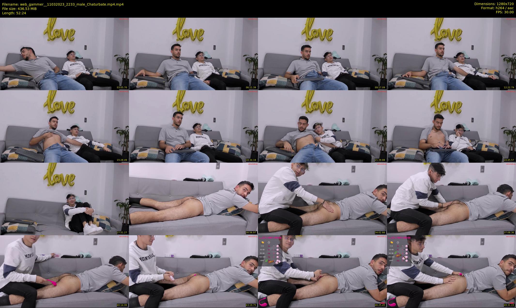 web_gammer_ — 53 minute Chaturbate male cam show recording, 720p, Mar 11, 2023