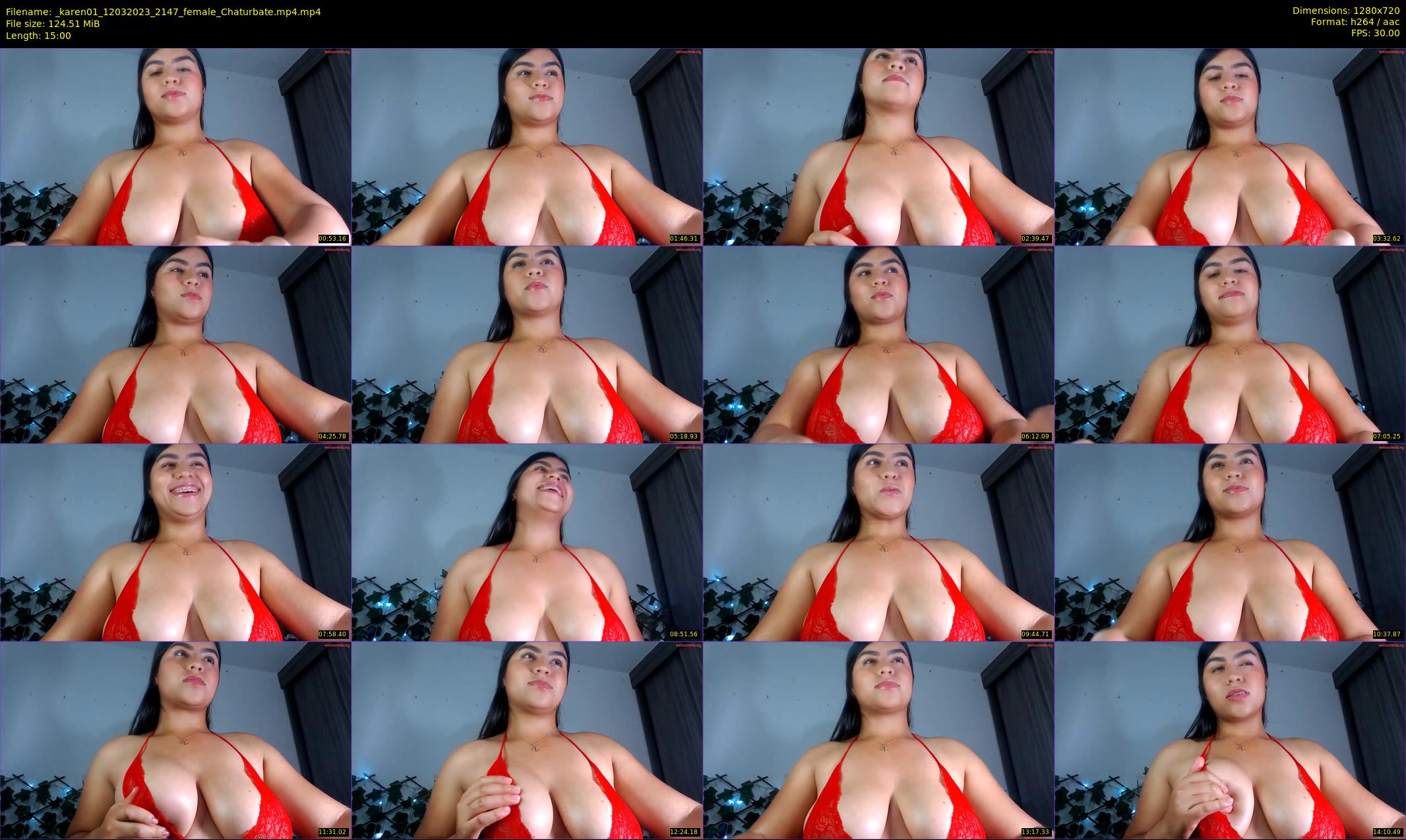 _karen01 — 15 minute Chaturbate female cam show recording, 720p, Mar 12, 2023