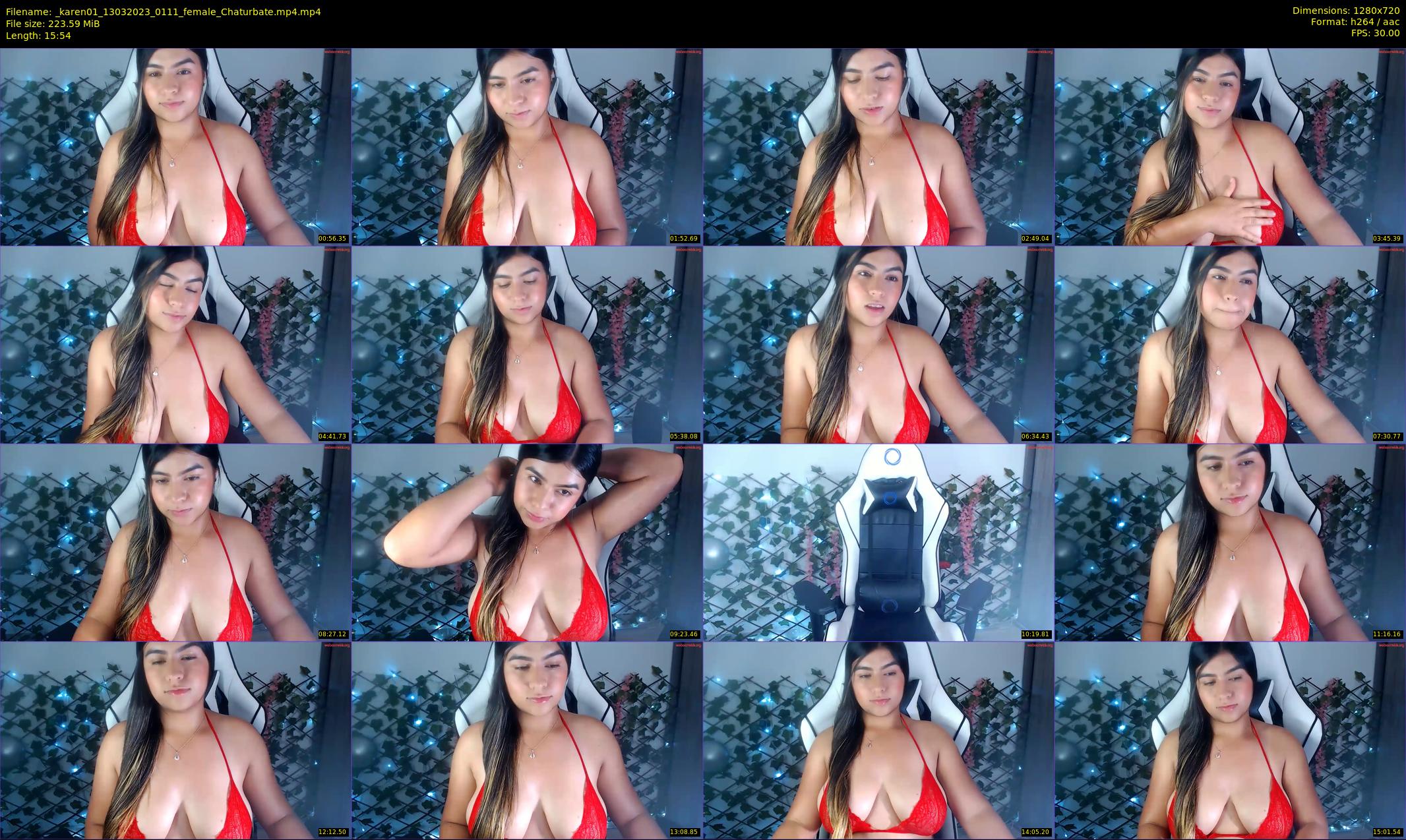_karen01 — 16 minute Chaturbate female cam show recording, 720p, Mar 13, 2023