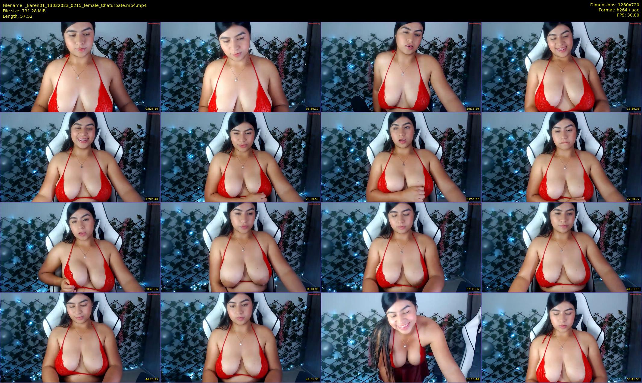 _karen01 — 58 minute Chaturbate female cam show recording, 720p, Mar 13, 2023
