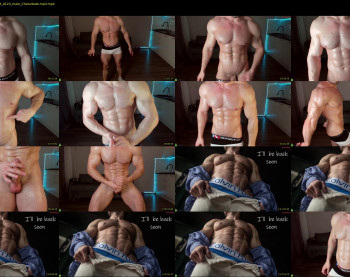 adam_muscle_ — 111 minute Chaturbate male cam show recording, 720p, Mar 13, 2023