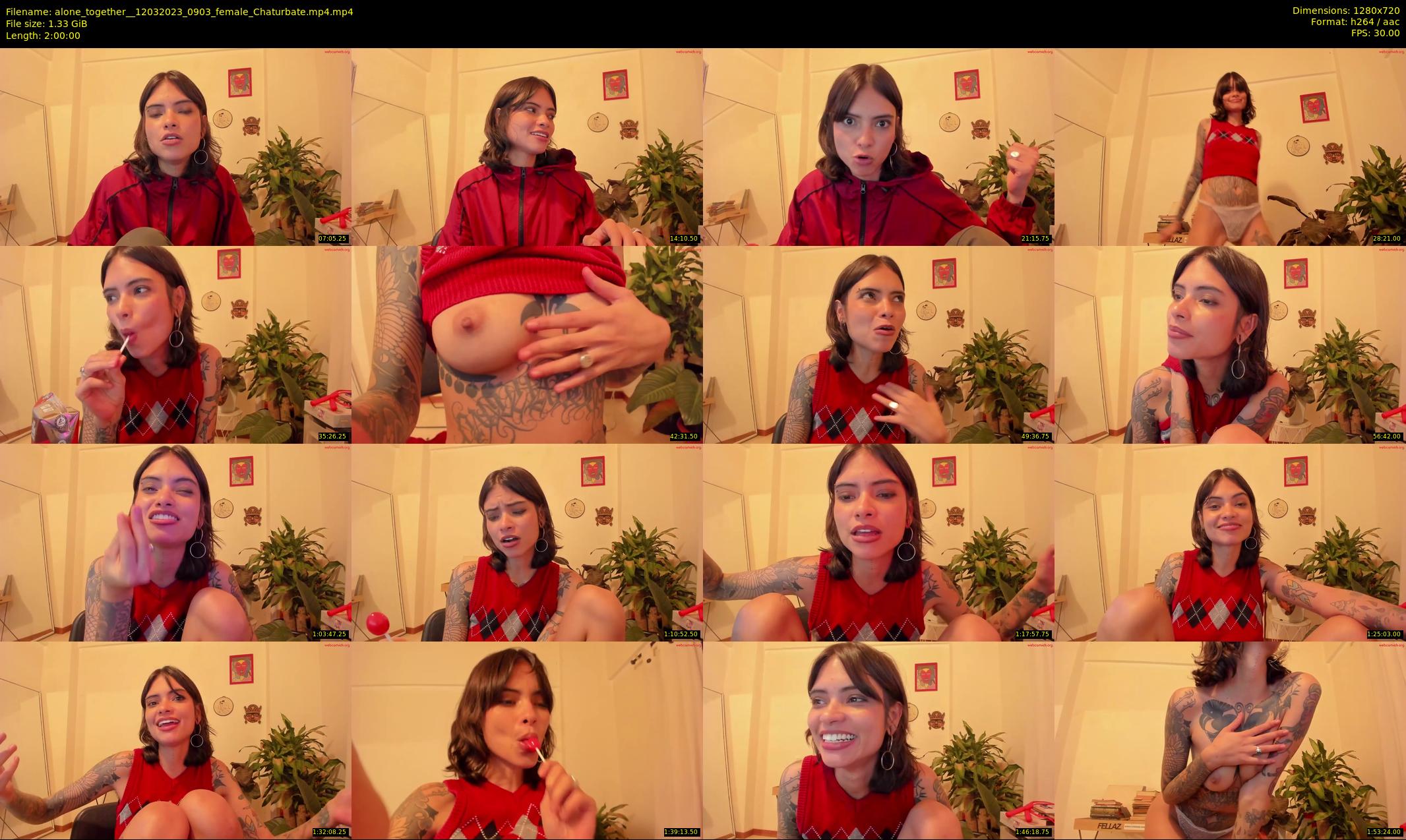 alone_together_ — 120 minute Chaturbate female cam show recording, 720p, Mar 12, 2023