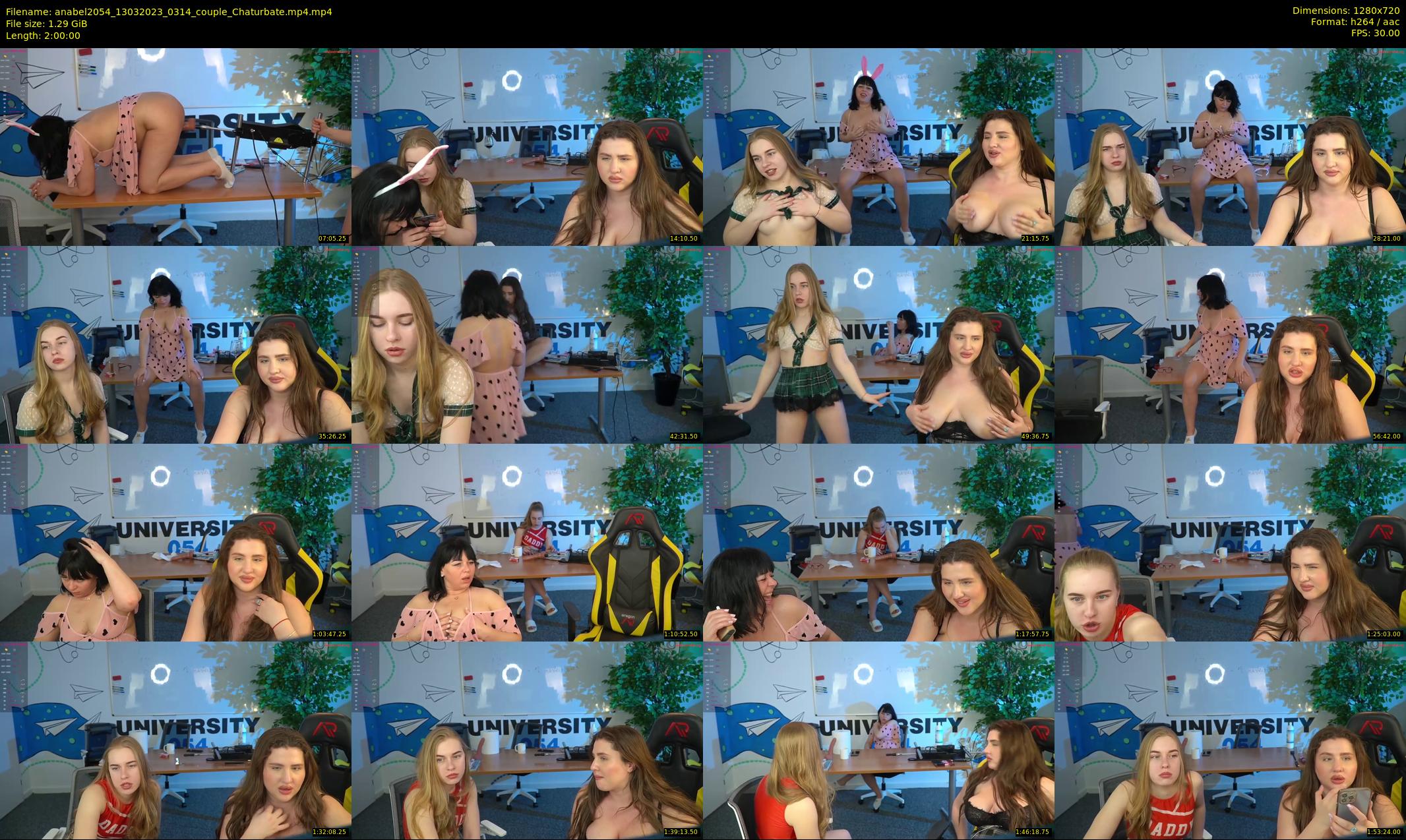 anabel2054 — 120 minute Chaturbate female cam show recording, 720p, Mar 13, 2023