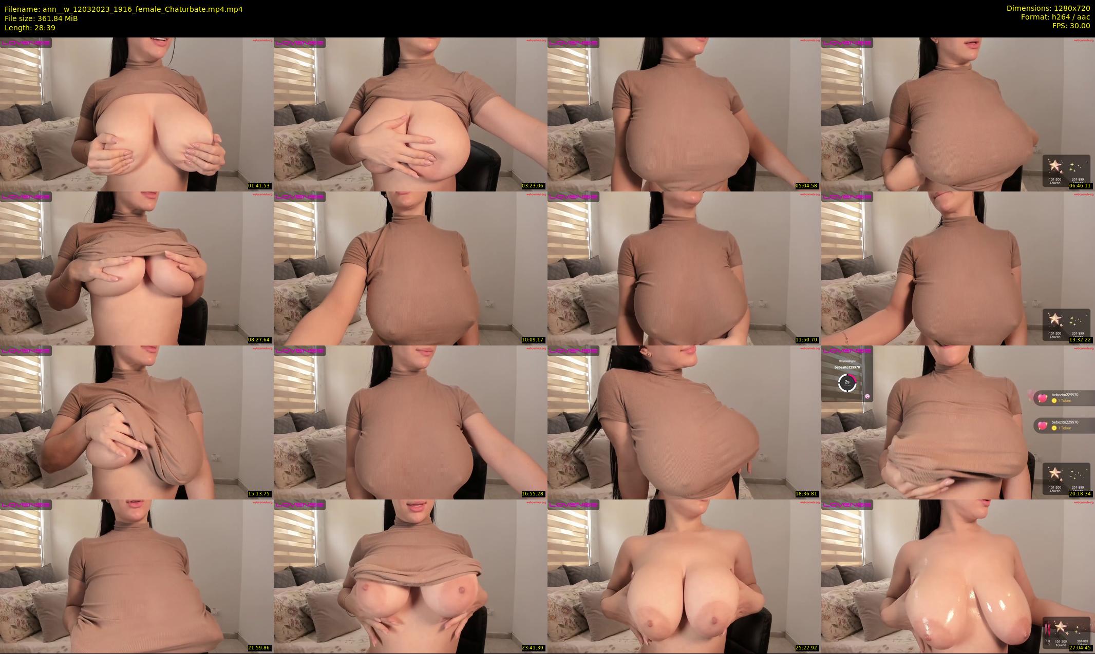 ann__w — 29 minute Chaturbate female cam show recording, 720p, Mar 12, 2023