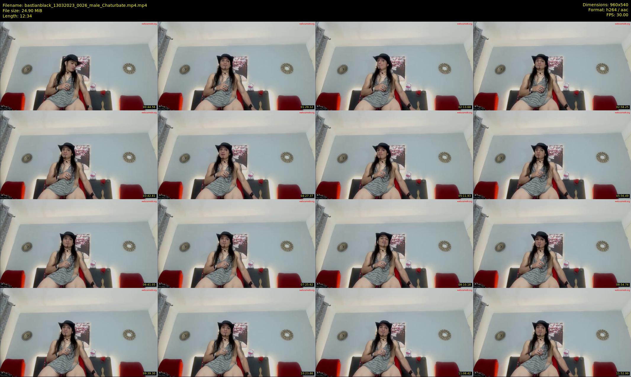 bastianblack — 13 minute Chaturbate male cam show recording, 480p, Mar 13, 2023