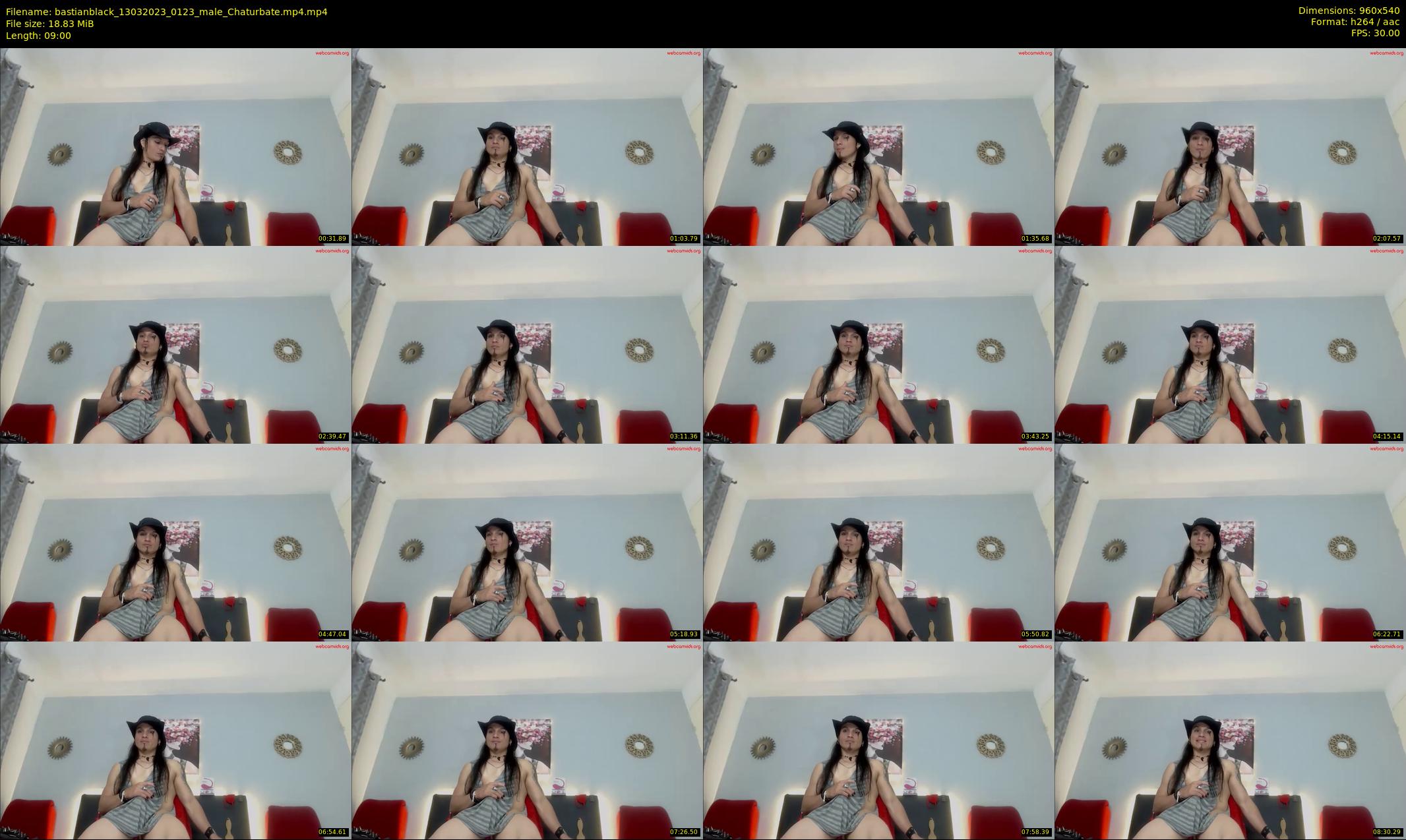 bastianblack — 9 minute Chaturbate male cam show recording, 480p, Mar 13, 2023