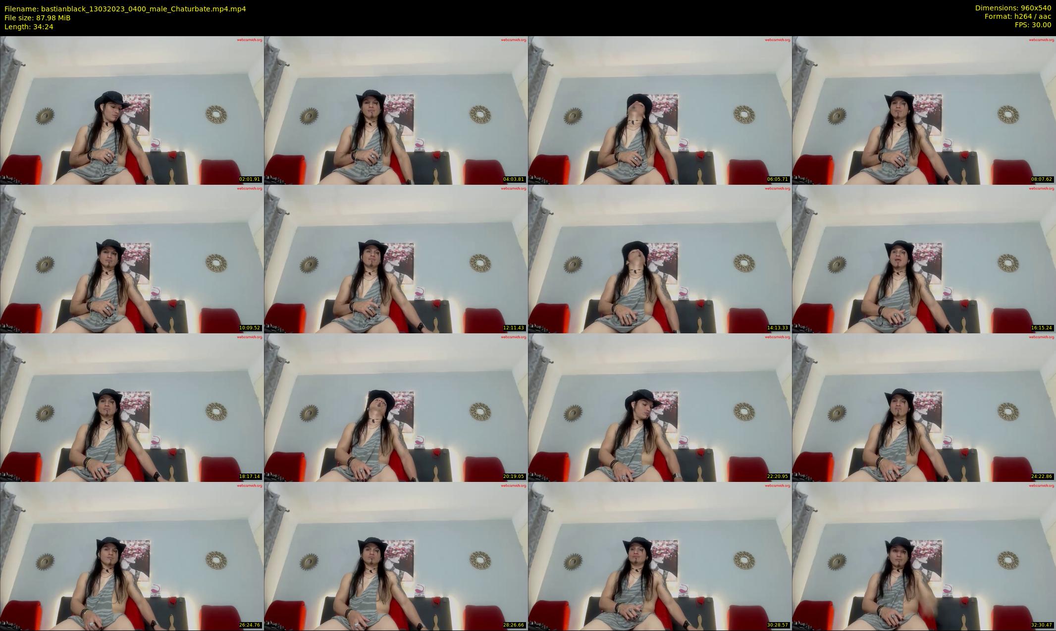 bastianblack — 35 minute Chaturbate male cam show recording, 480p, Mar 13, 2023