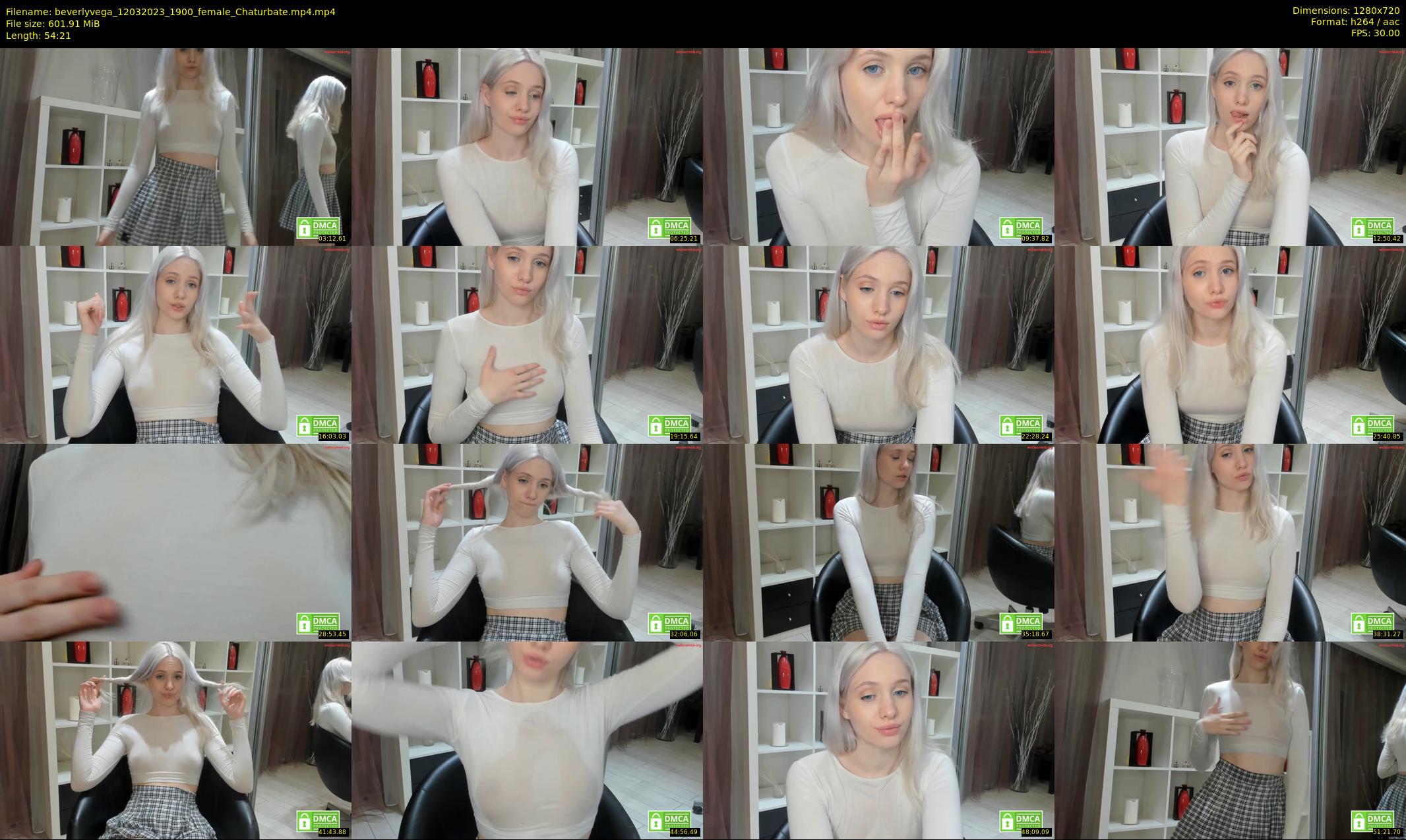 beverlyvega — 55 minute Chaturbate couple cam show recording, 720p, Mar 12, 2023