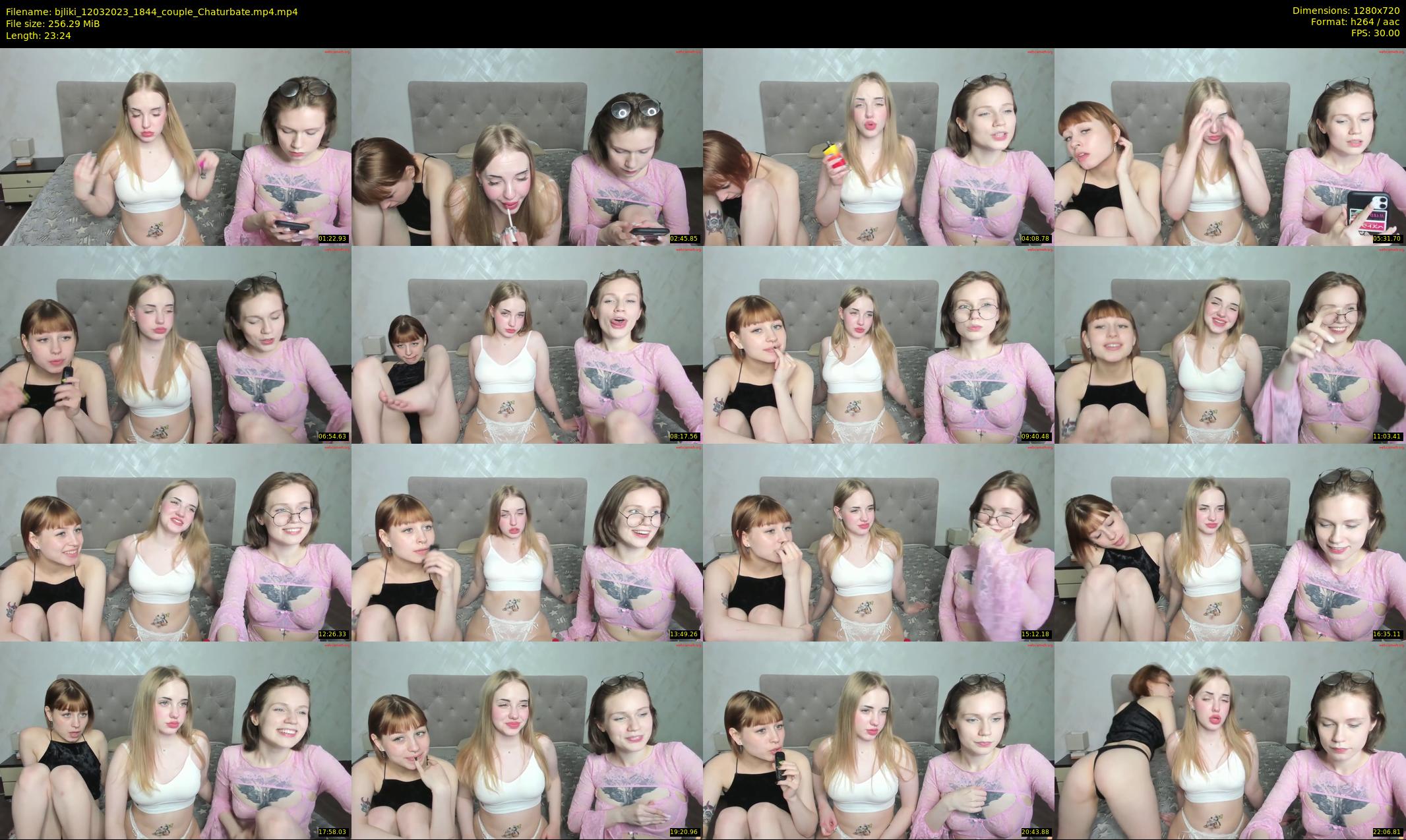 bjliki — 24 minute Chaturbate couple cam show recording, 720p, Mar 12, 2023