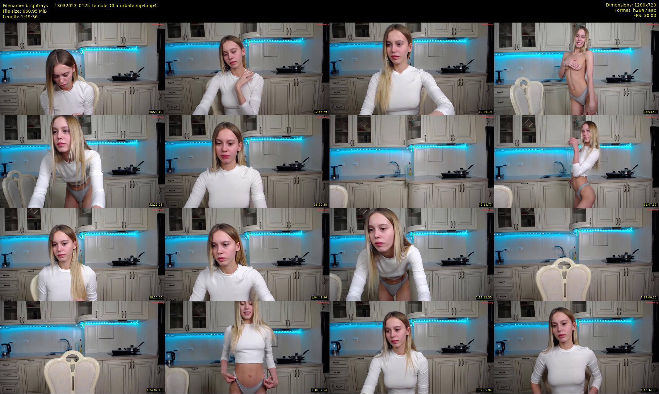 brightrays__ — 110 minute Chaturbate female cam show recording, 720p, Mar 13, 2023