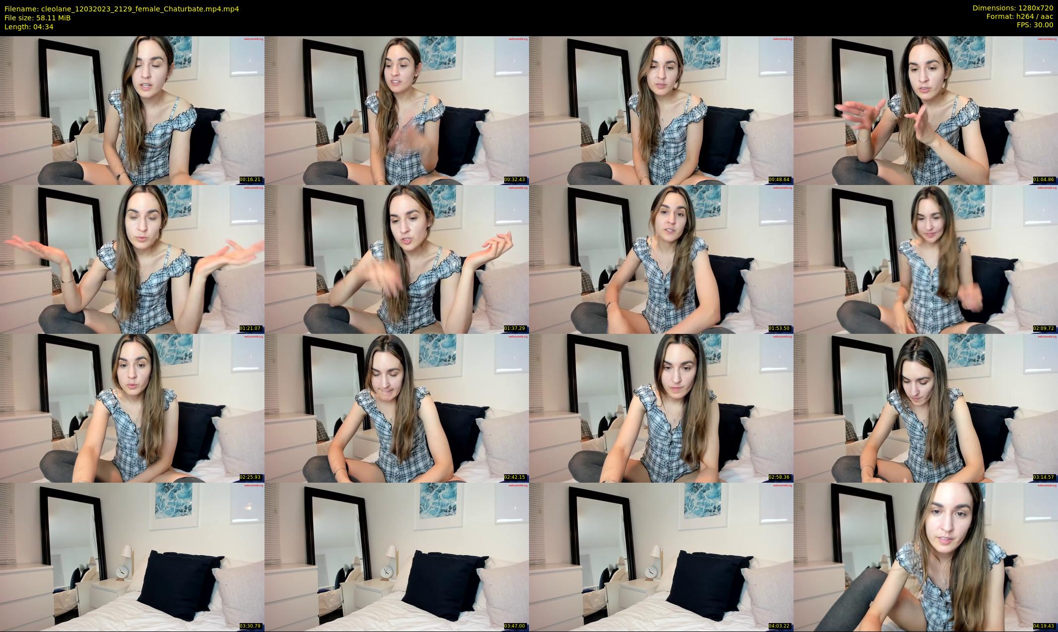 cleolane — 5 minute Chaturbate female cam show recording, 720p, Mar 12, 2023
