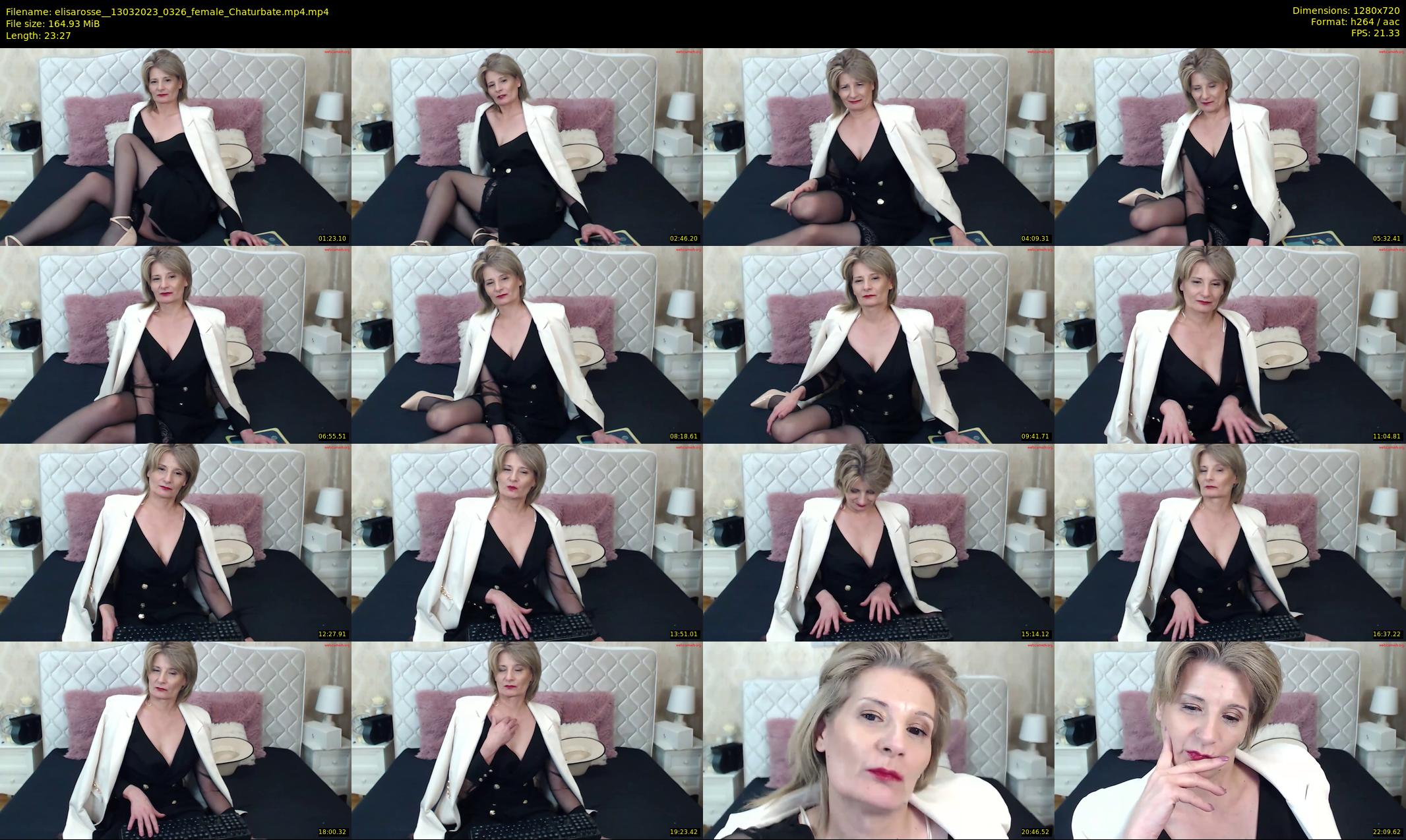 elisarosse_ — 24 minute Chaturbate female cam show recording, 720p, Mar 13, 2023